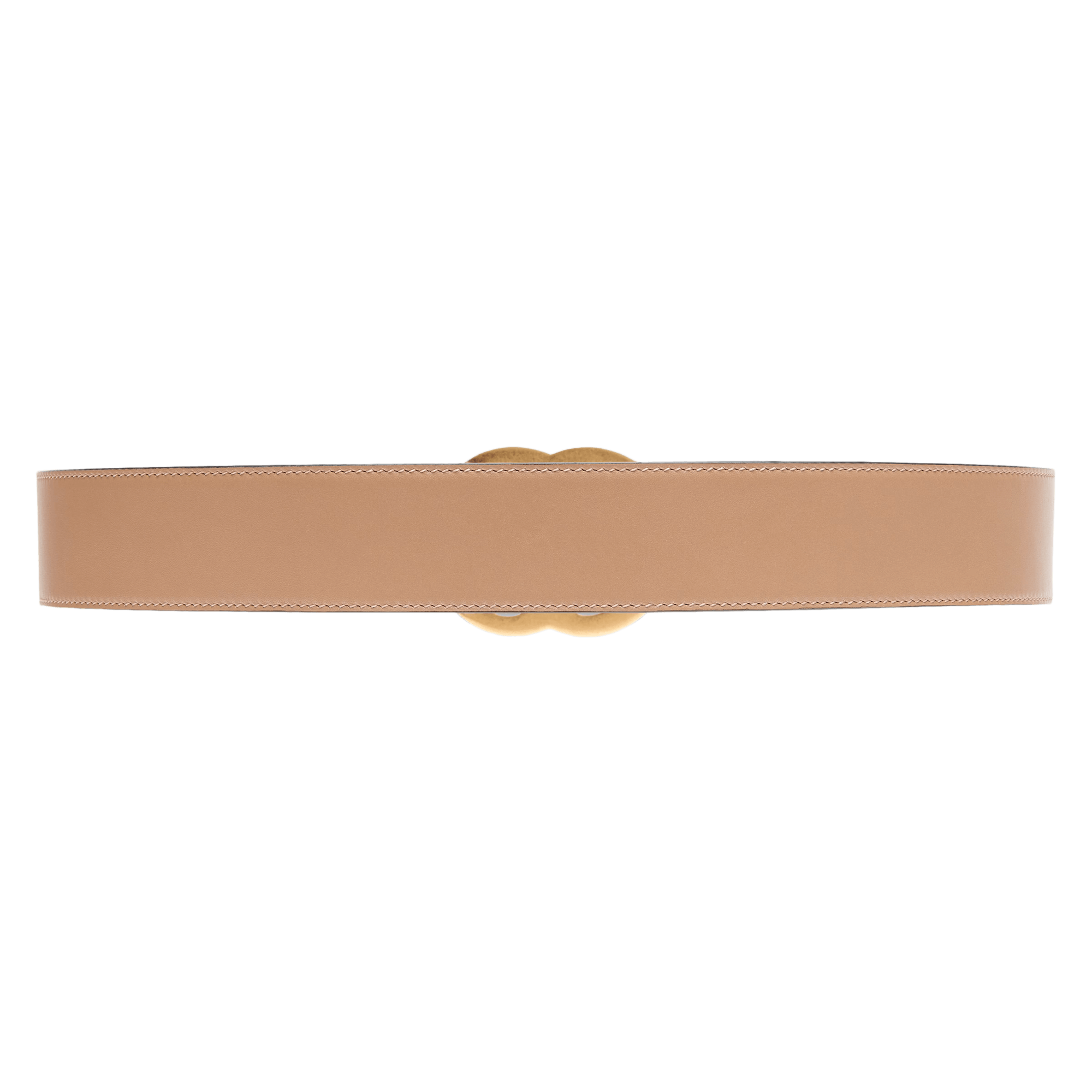 Gucci Leather Belt With Double G Buckle