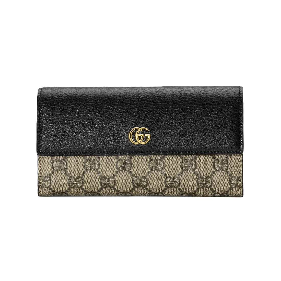 GG Marmont Leather Continental Wallet