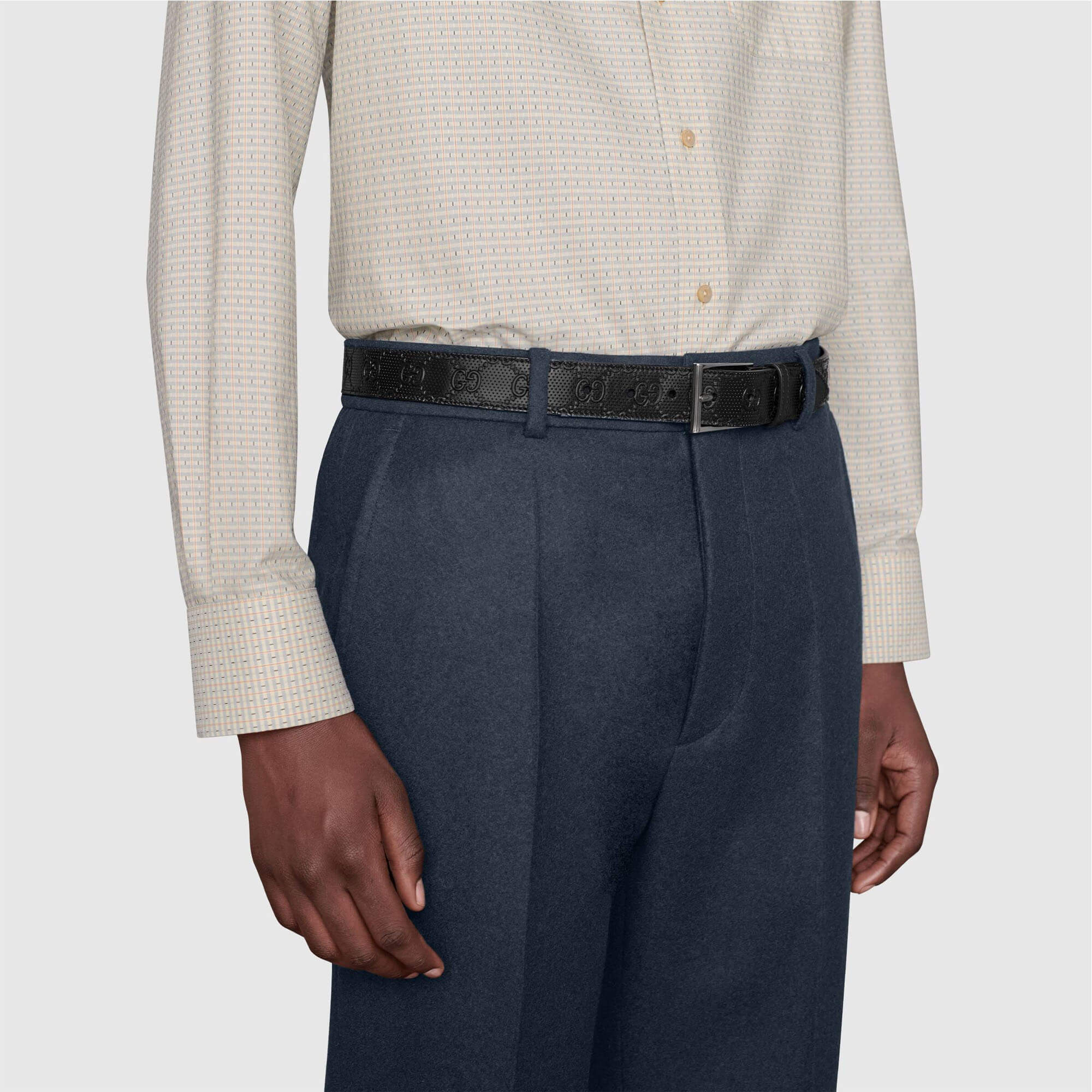 Gucci Belt With Square Buckle