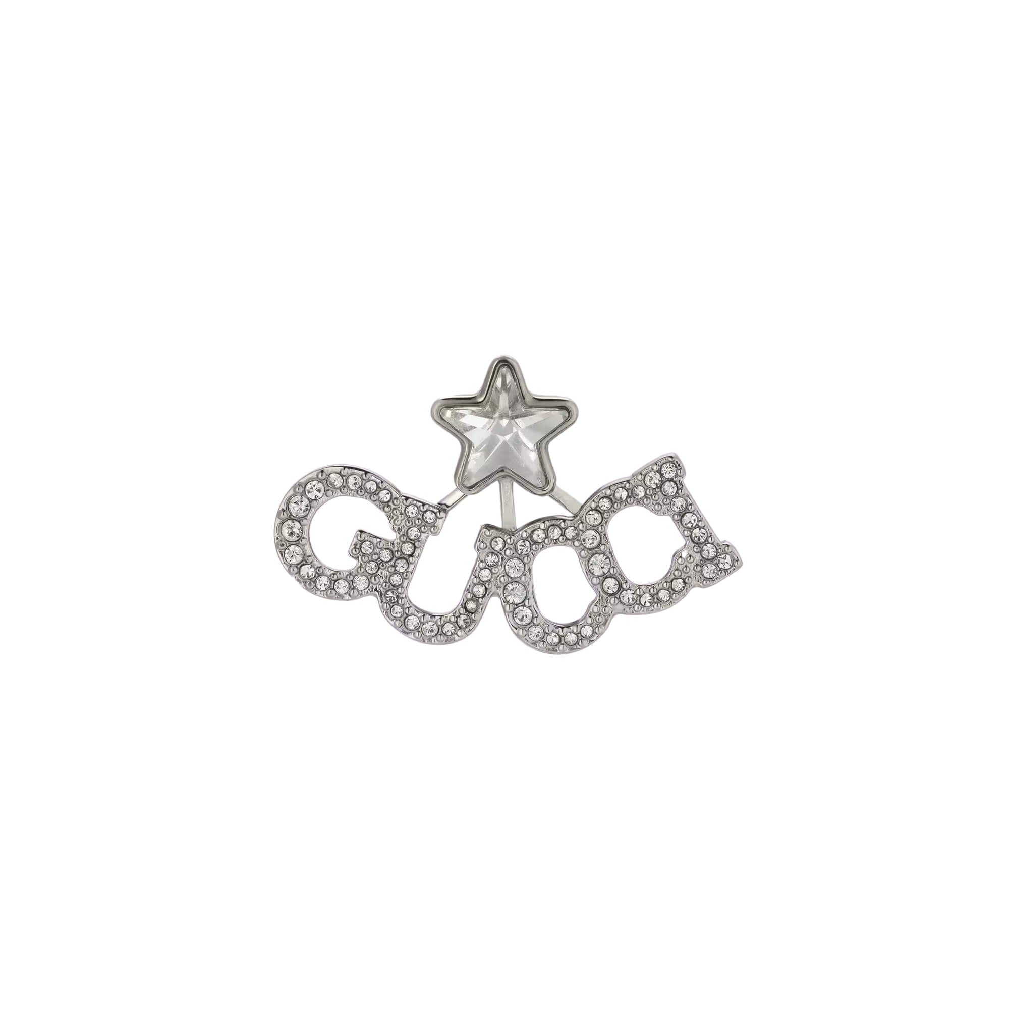 Gucci Single Earring With Gucci Script