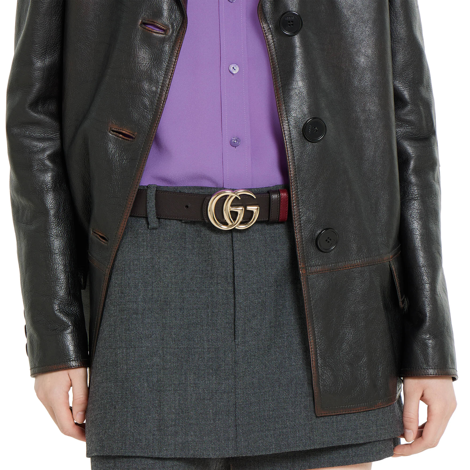 Gucci Reversible GG Marmont Belt