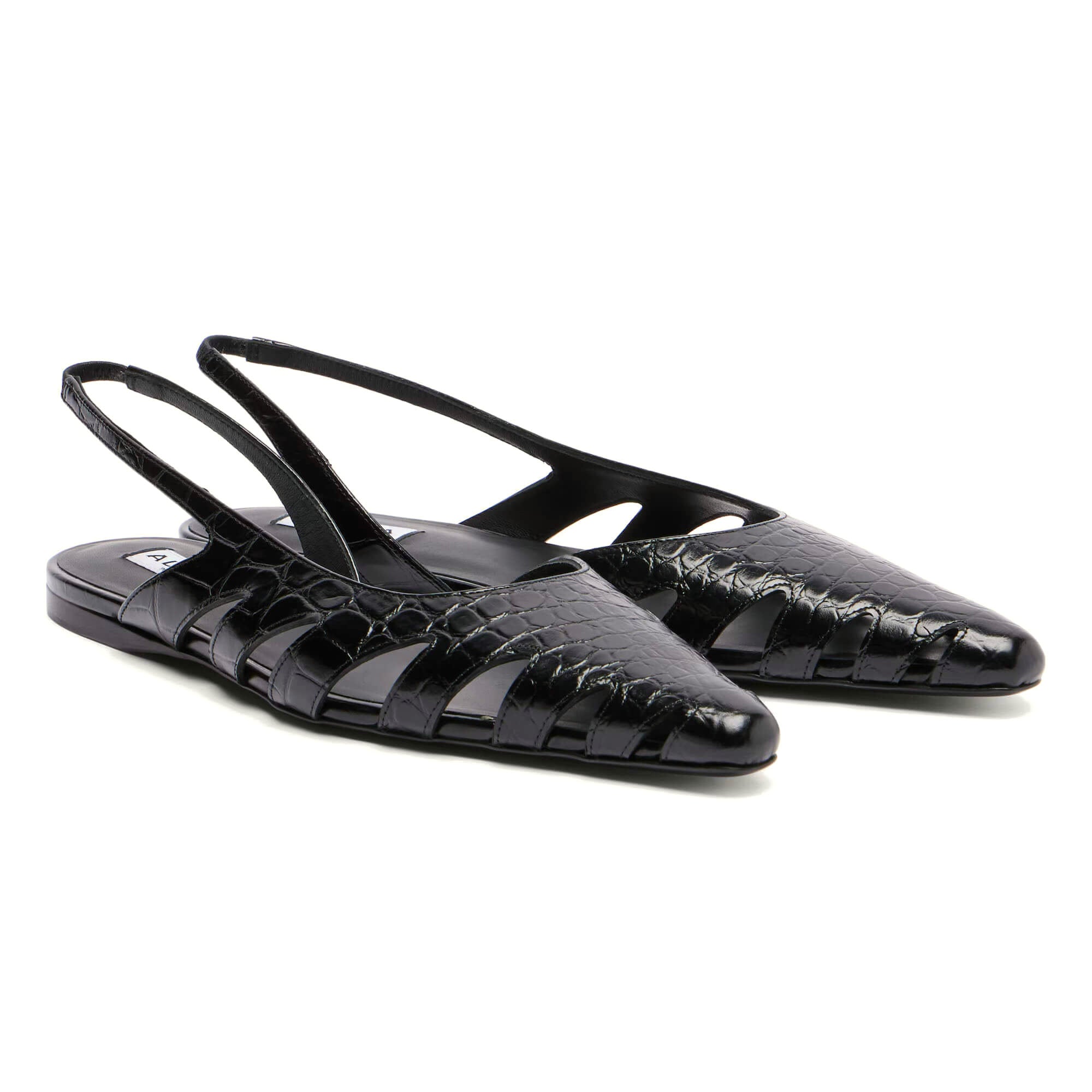 Alaïa Ballet Flats In Leather