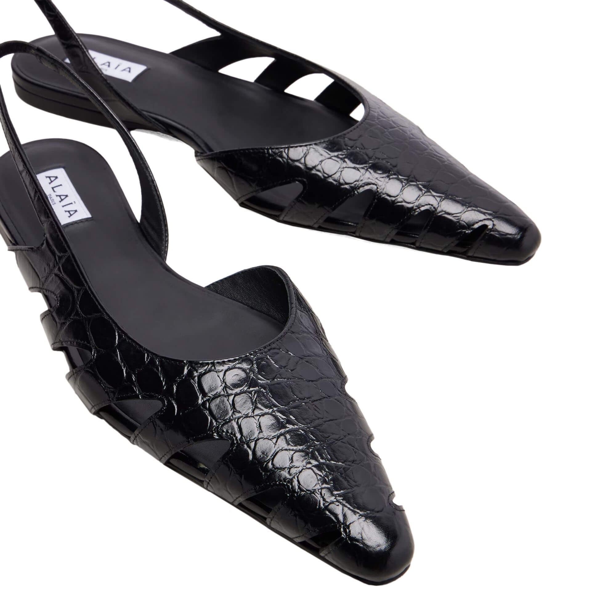 Alaïa Ballet Flats In Leather