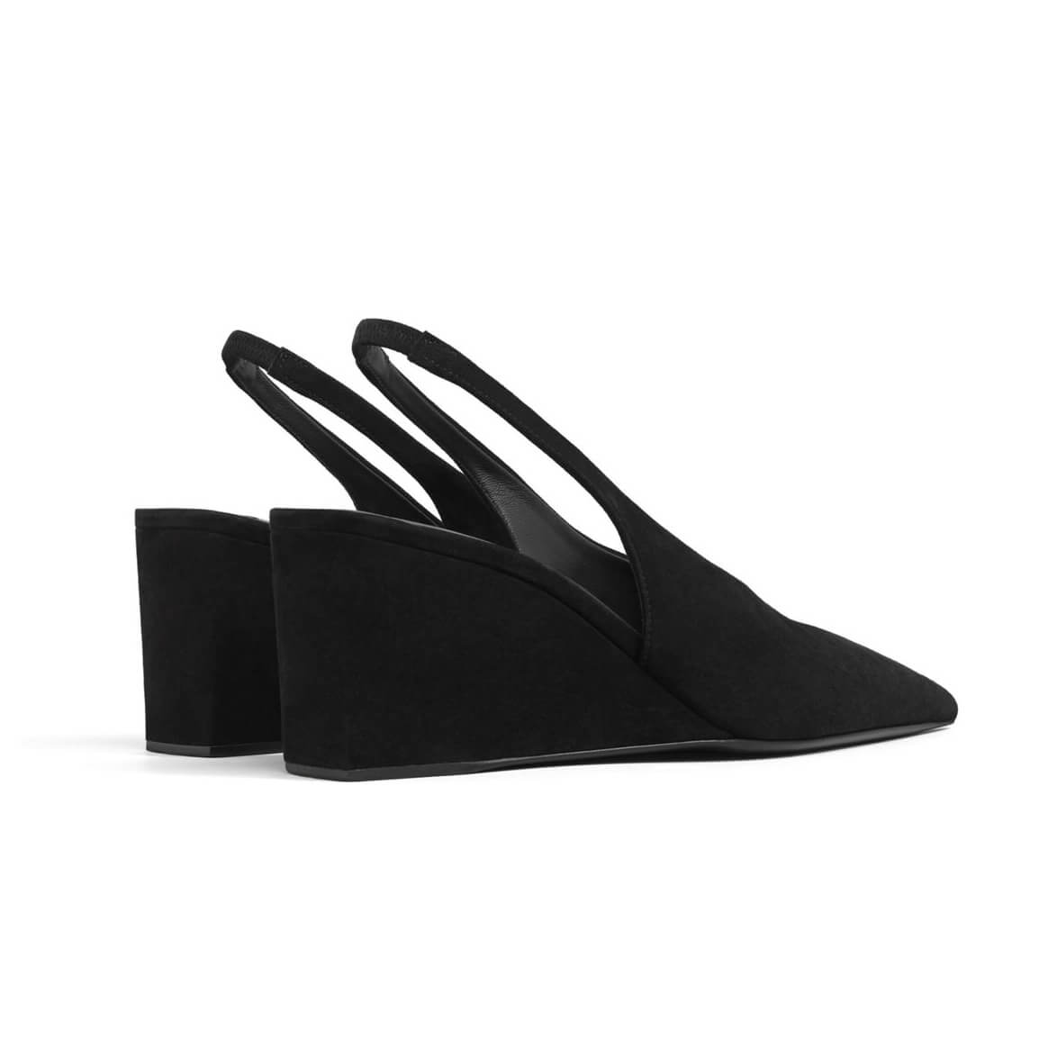 Alaïa Cube Wedge Slingbacks