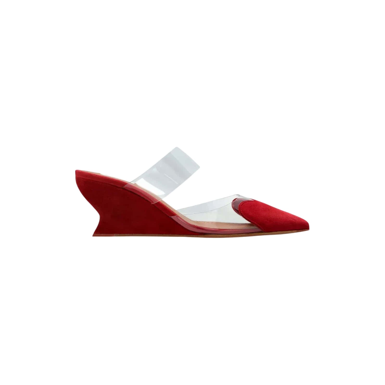 Alaïa Le Coeur Wedge Mules