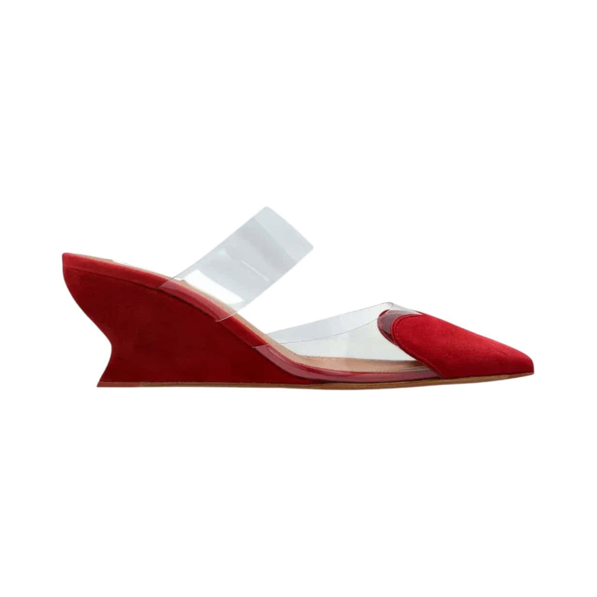 Alaïa Le Coeur Wedge Mules