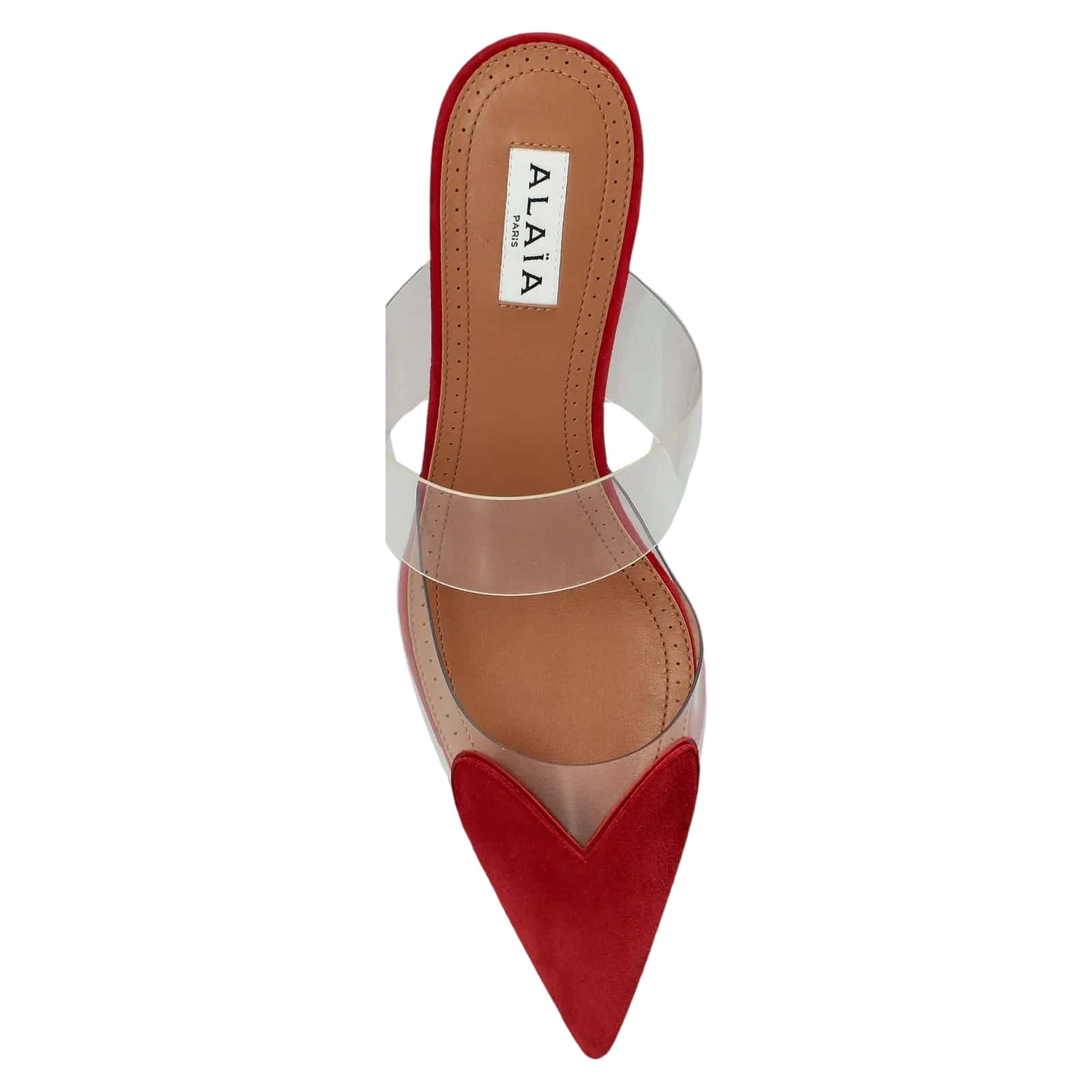 Alaïa Le Coeur Wedge Mules
