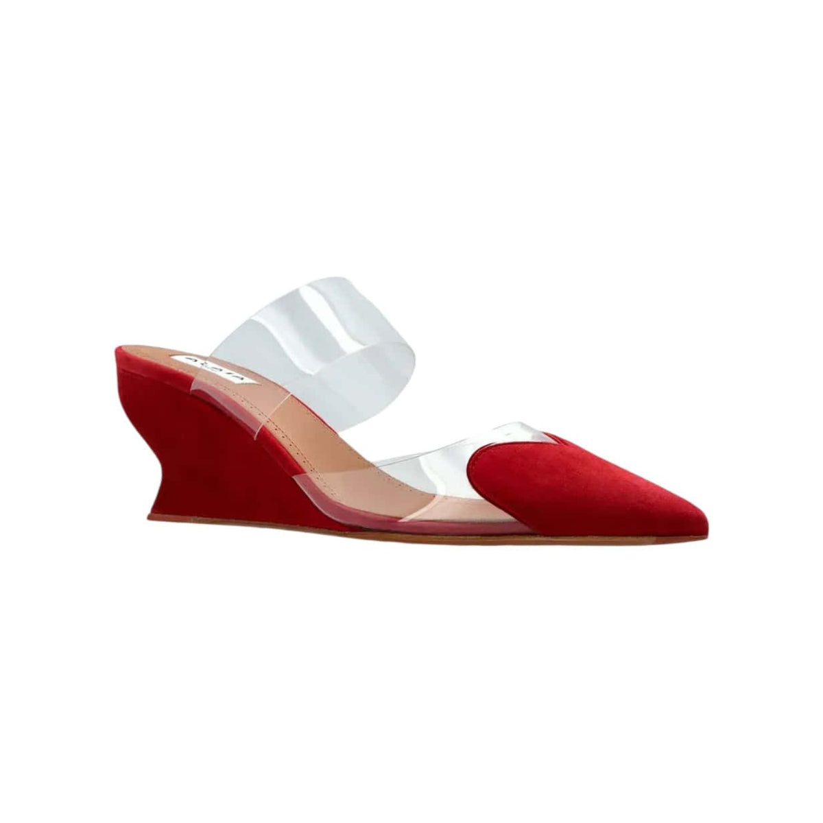 Alaïa Le Coeur Wedge Mules