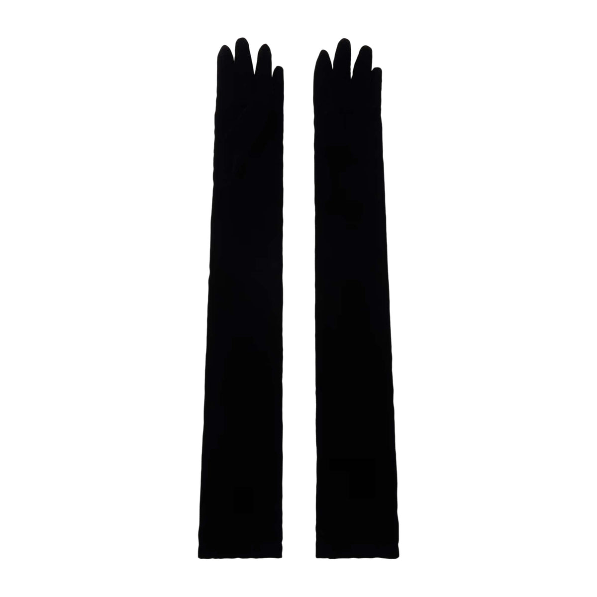 Alaïa Velvet Gloves