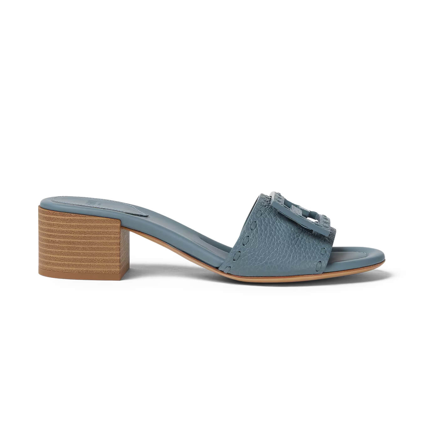 Fendi Baguette Medium-heel Slides