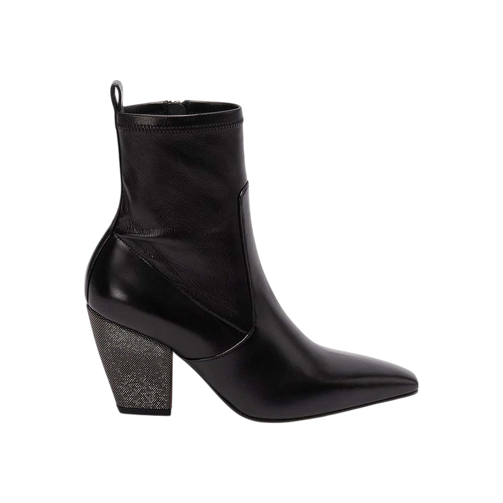 Brunello Cucinelli Ankle Boots With Precious Heel