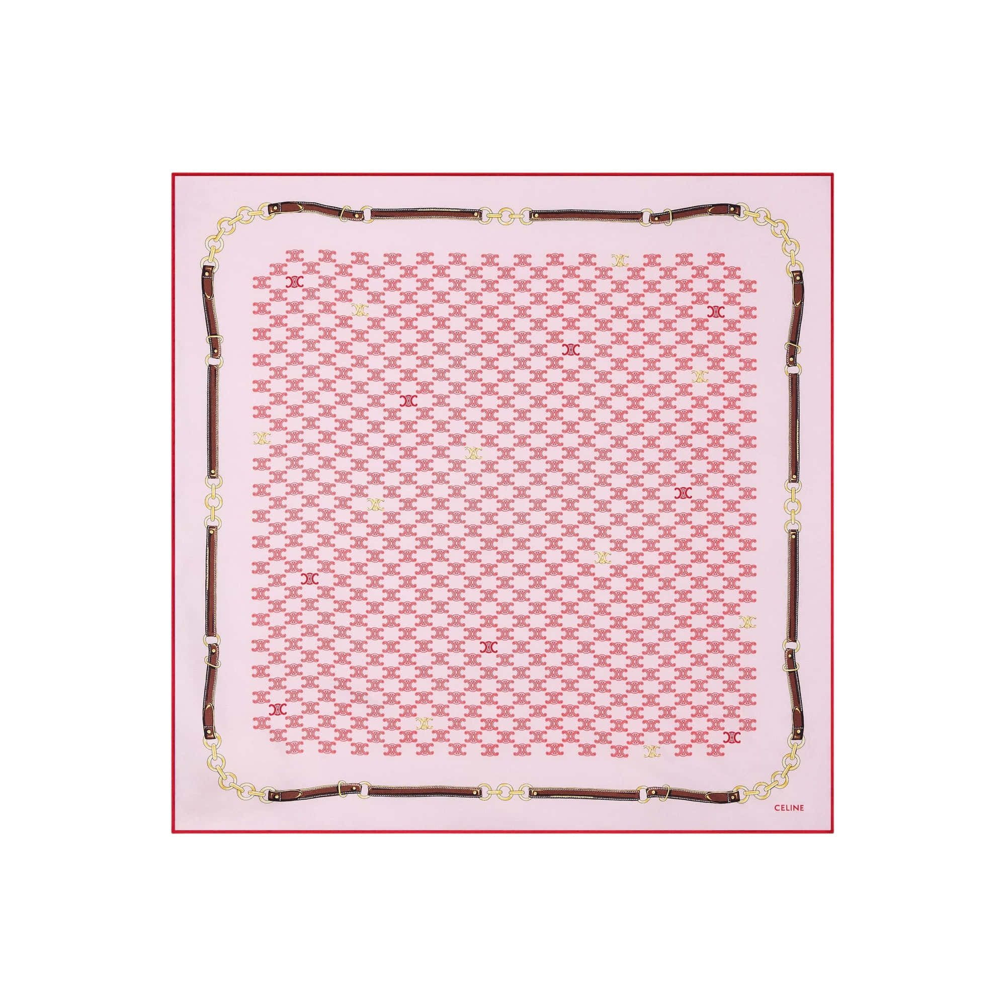 Celine Bandana In Heritage Silk Twill