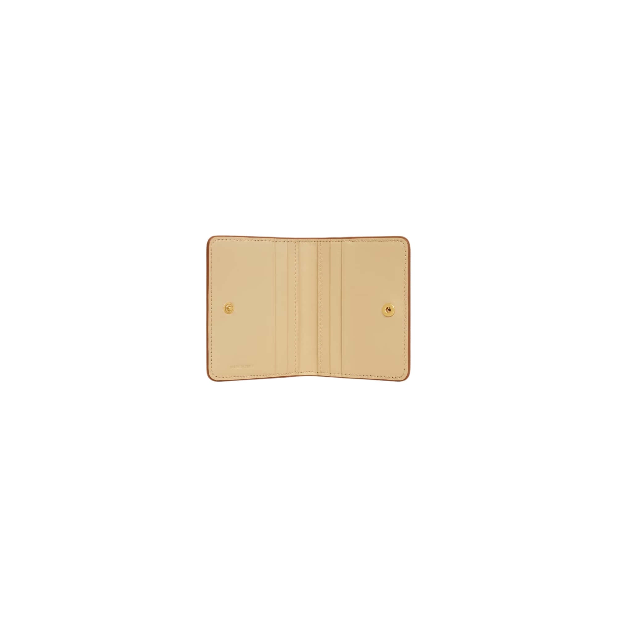Celine Bi-fold Card Holder Triomphe Stamp
