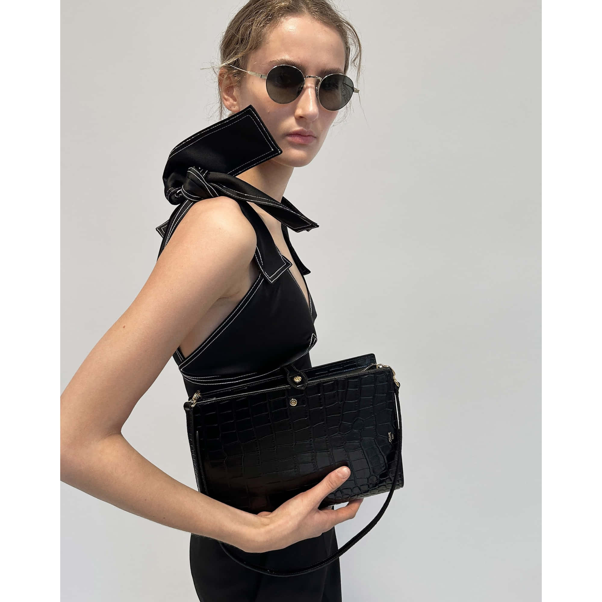 Celine Medium Note Book Triomphe Bag