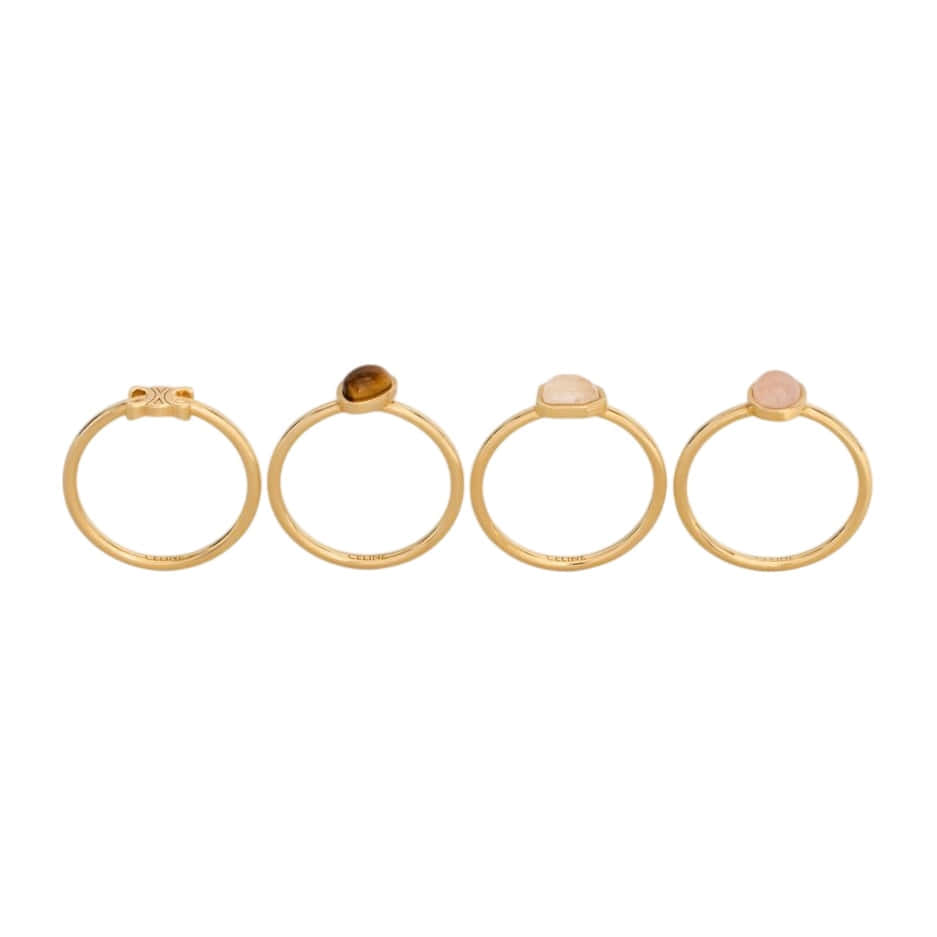Celine Triomphe Indie Rings Set