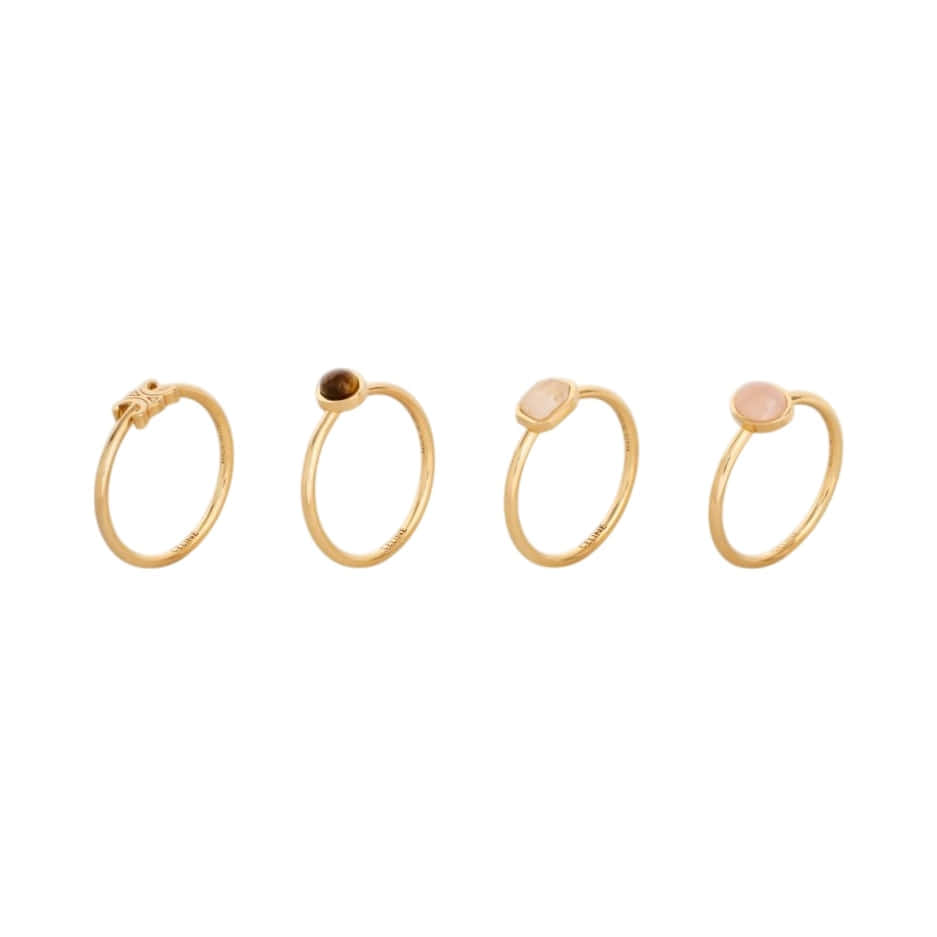 Celine Triomphe Indie Rings Set