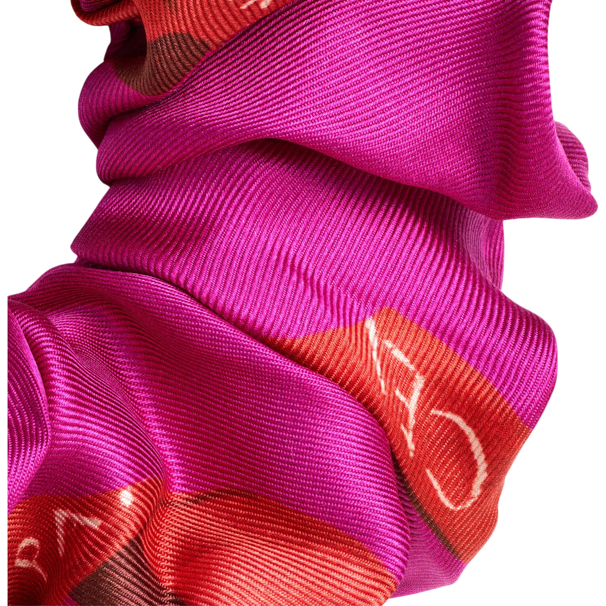 Celine Weaved Ribbons Scrunchy
