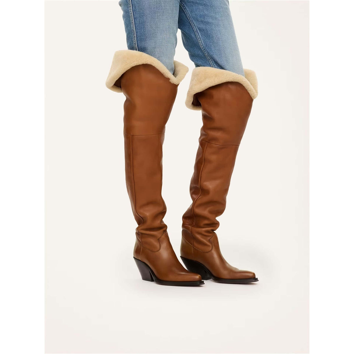 Chloé Azelan Thigh High Boot