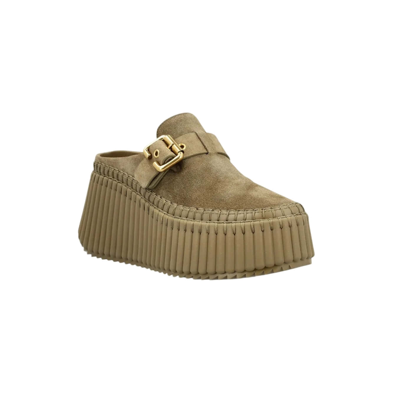 Chloé Nama Wedge Mules