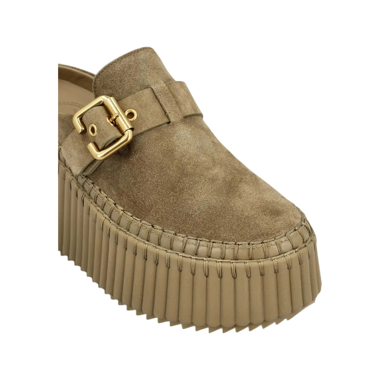 Chloé Nama Wedge Mules