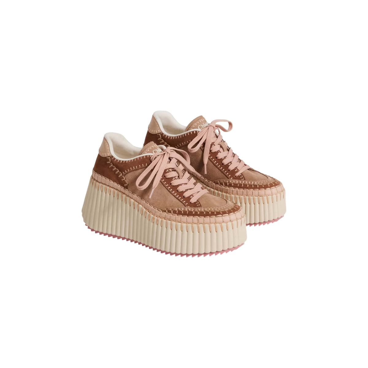 Chloé Nama Wedge Sneakers