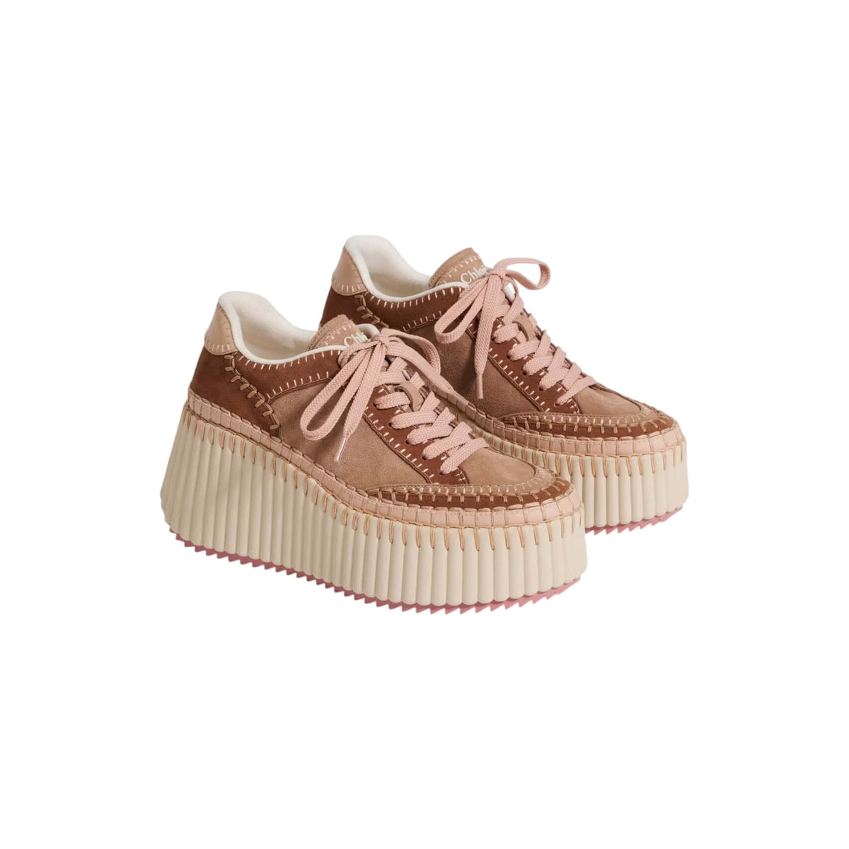 Chloé Nama Wedge Sneakers