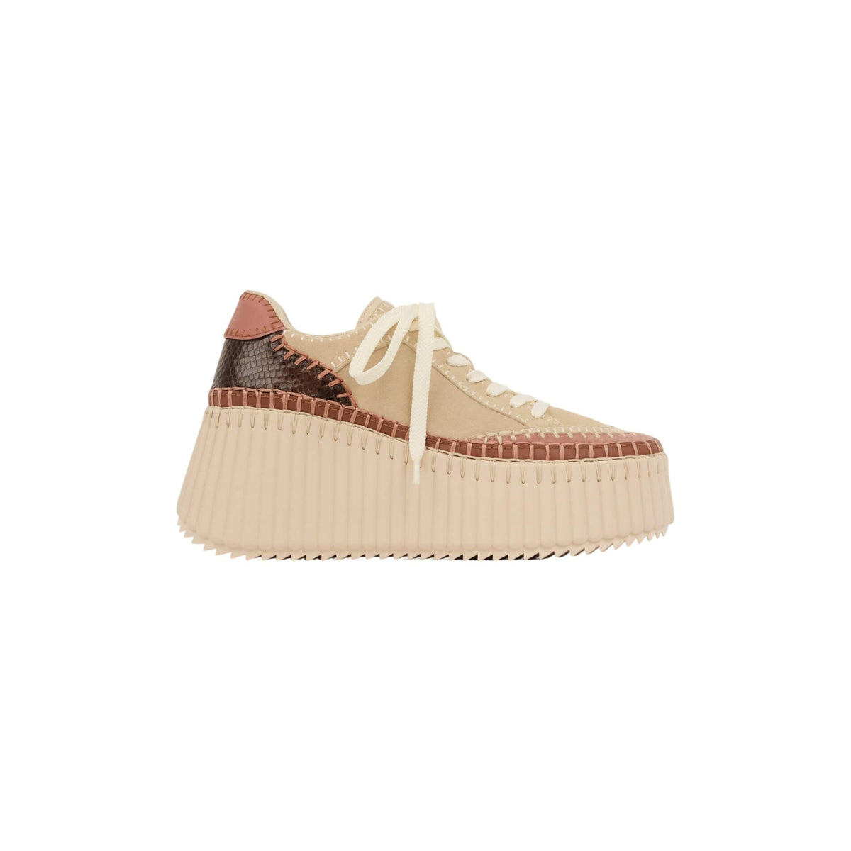 Chloé Nama Wedge Sneakers