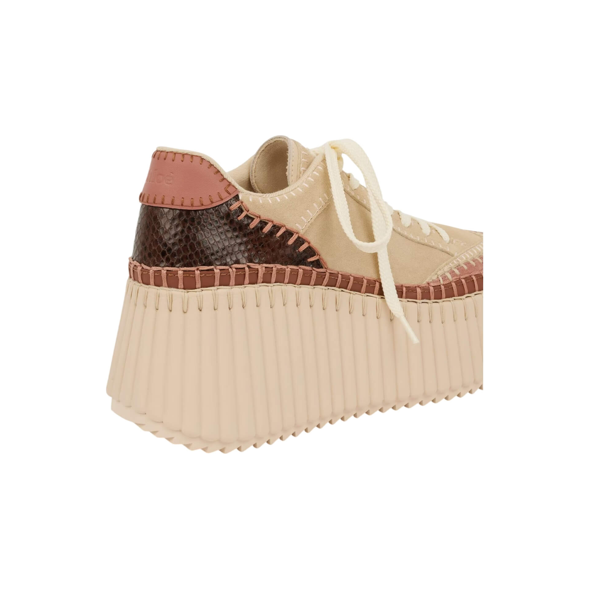 Chloé Nama Wedge Sneakers