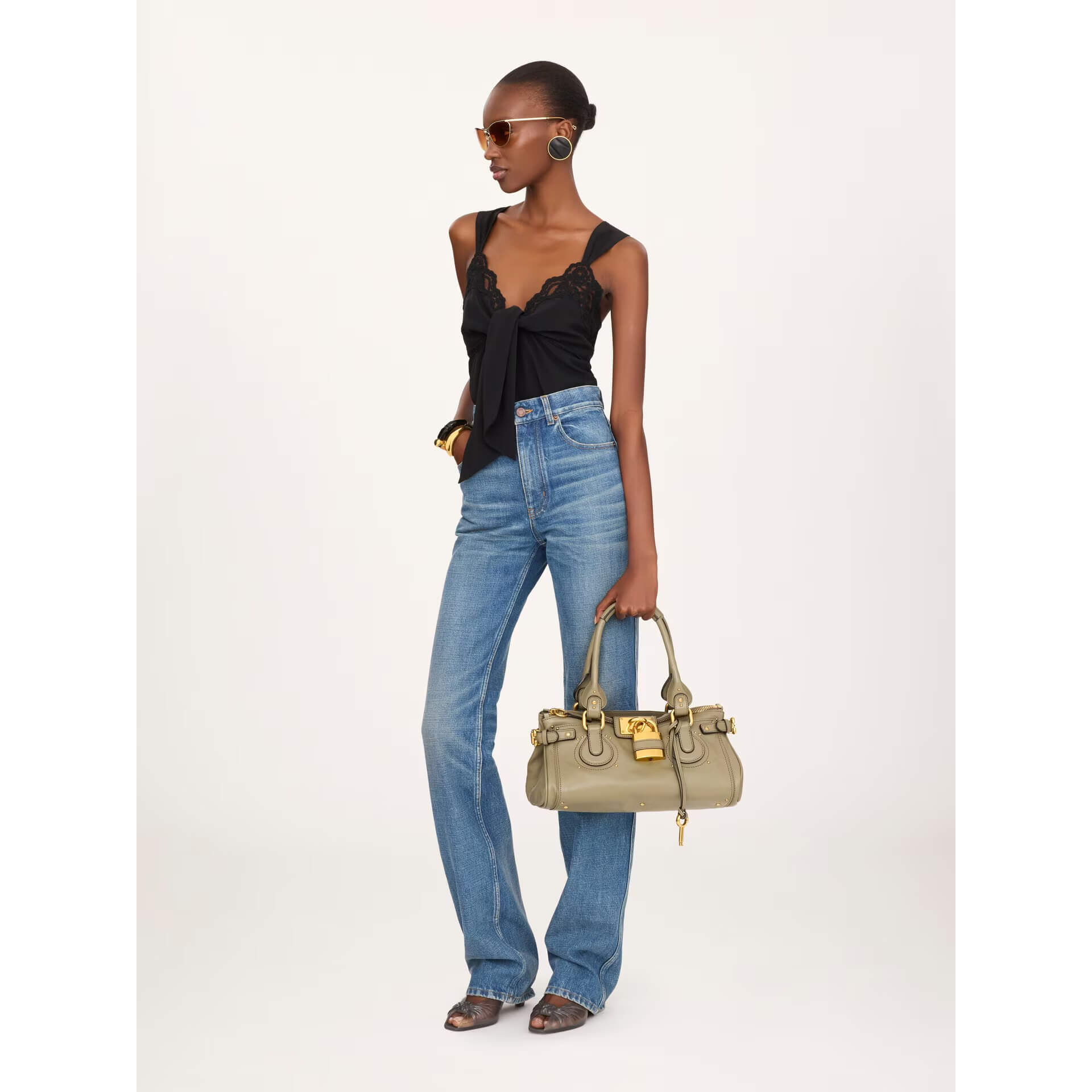 Chloé Paddington Bag In Grained Leather
