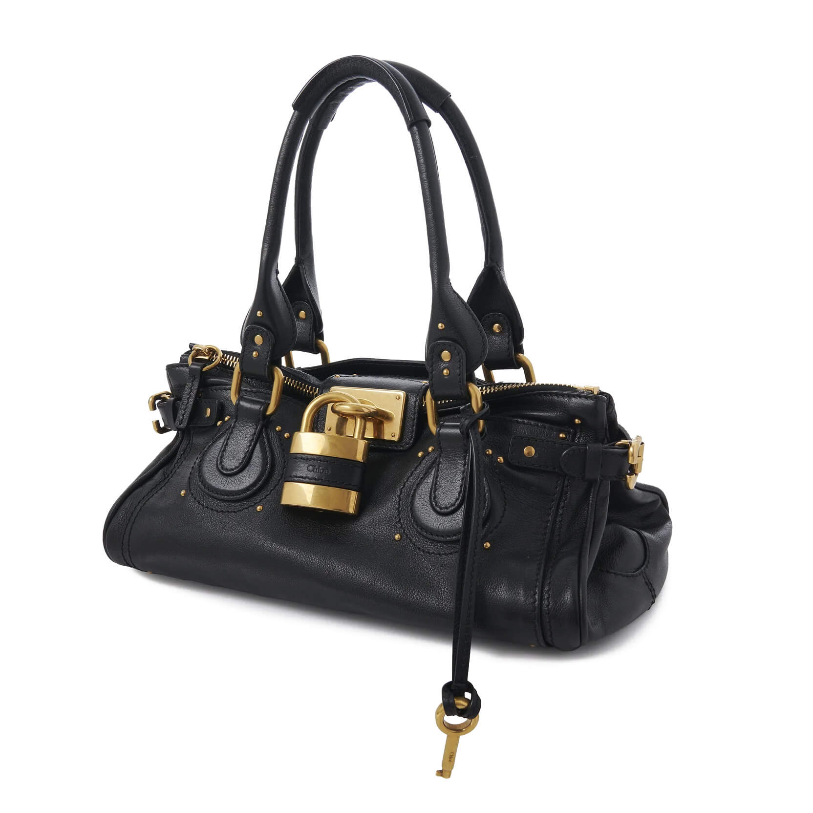 Chloé Paddington Bag In Grained Leather