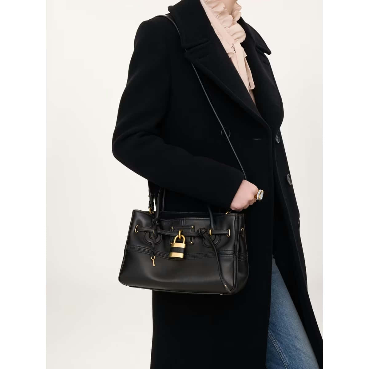 Chloé Small Paddington Sling Top Handle Bag