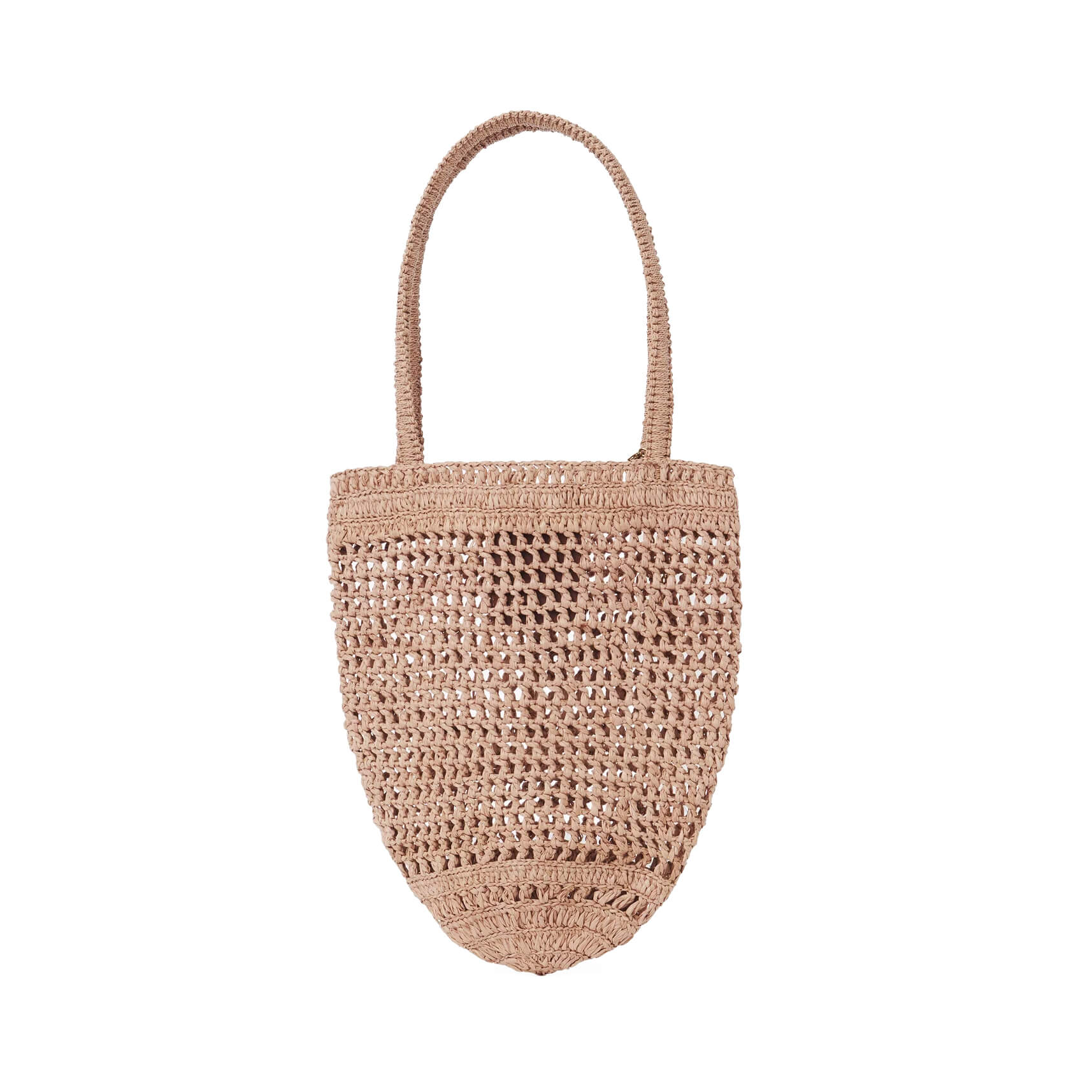 Chloé Small Summer Banana Tote Bag In Raffia