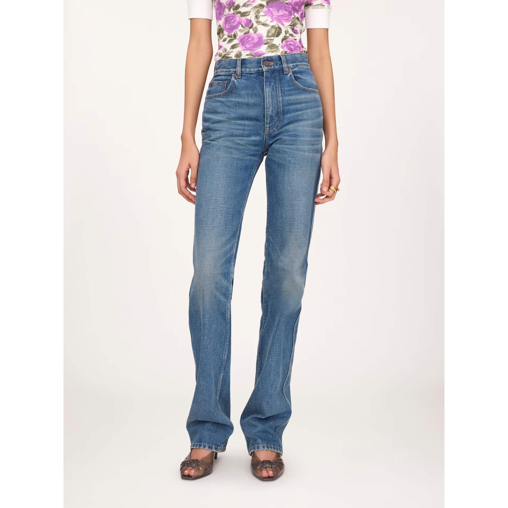 Chloé Straight Jeans In Denim
