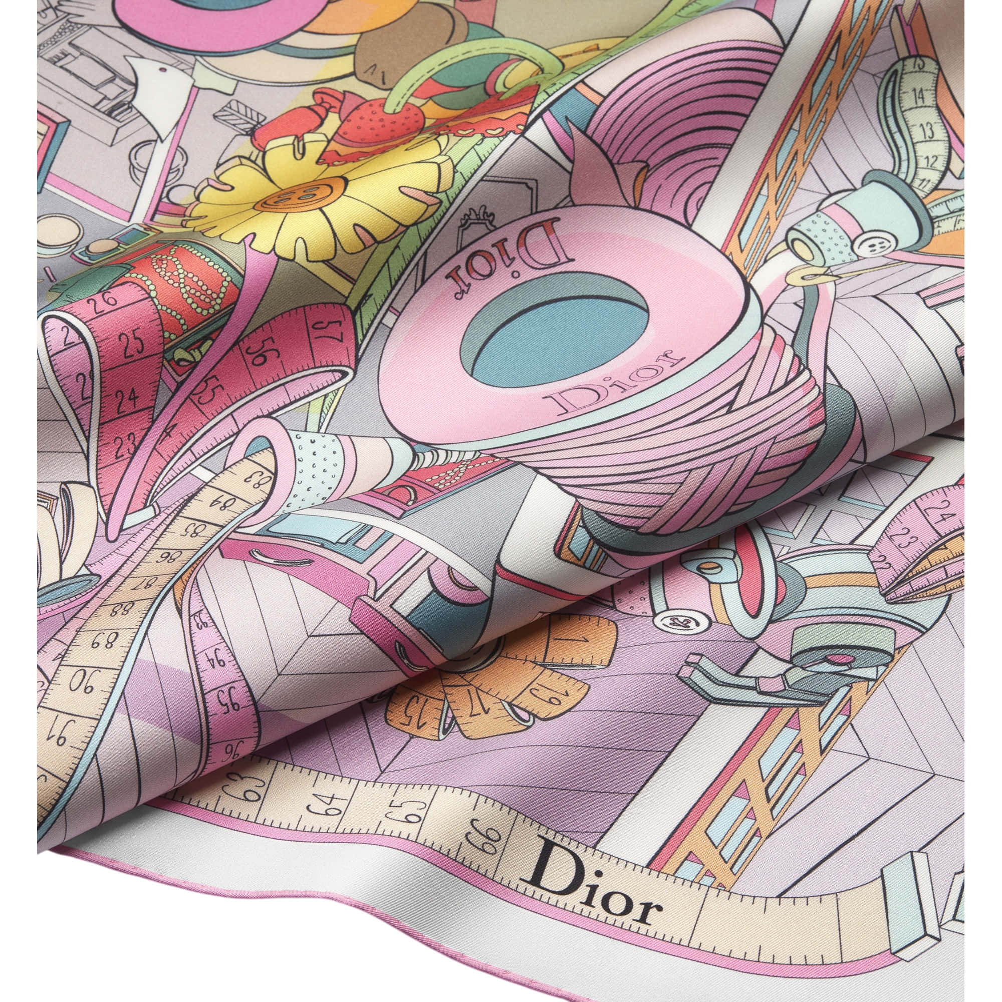 Dior Atelier 90 Scarf