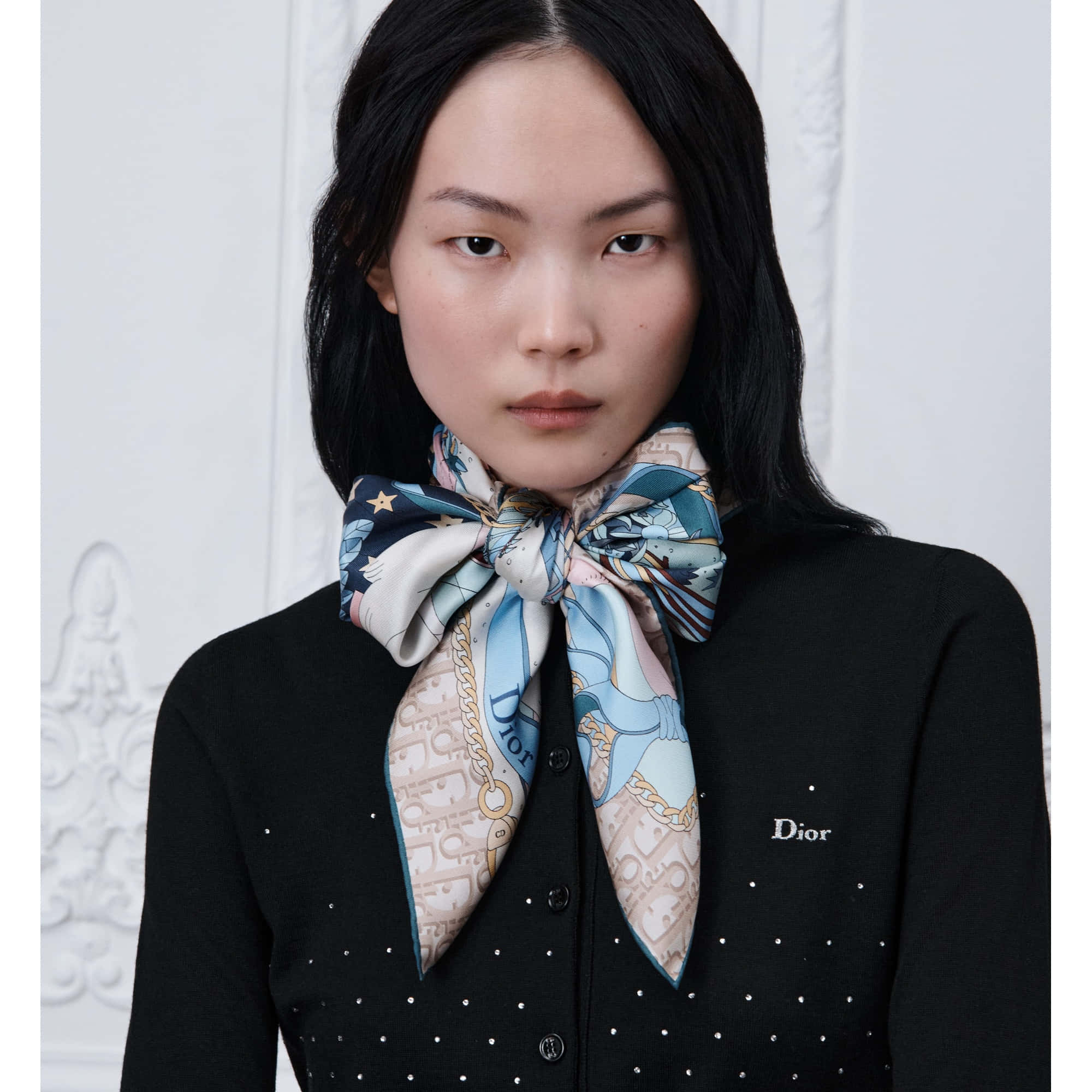 Avenue 90 Square Scarf