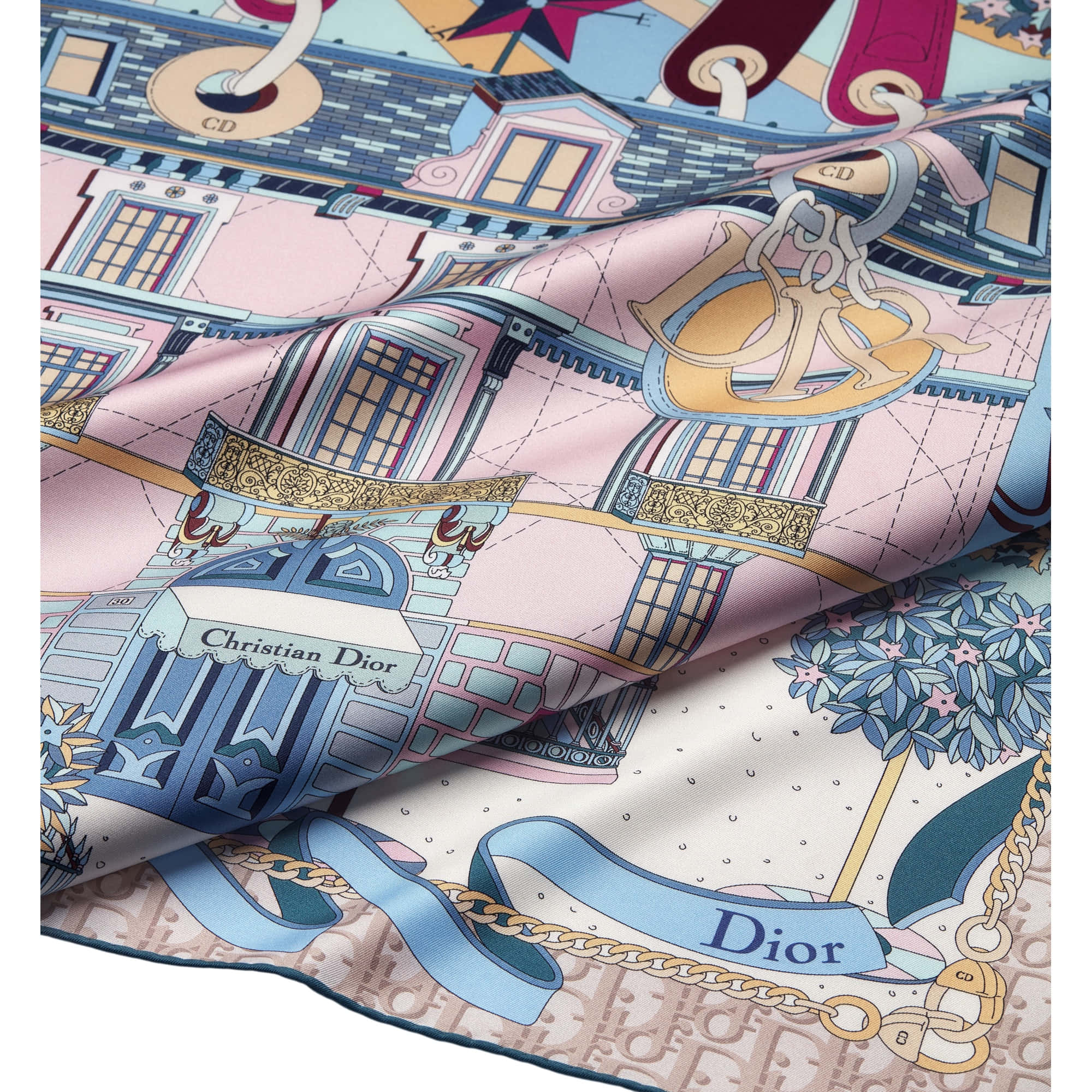 Avenue 90 Square Scarf