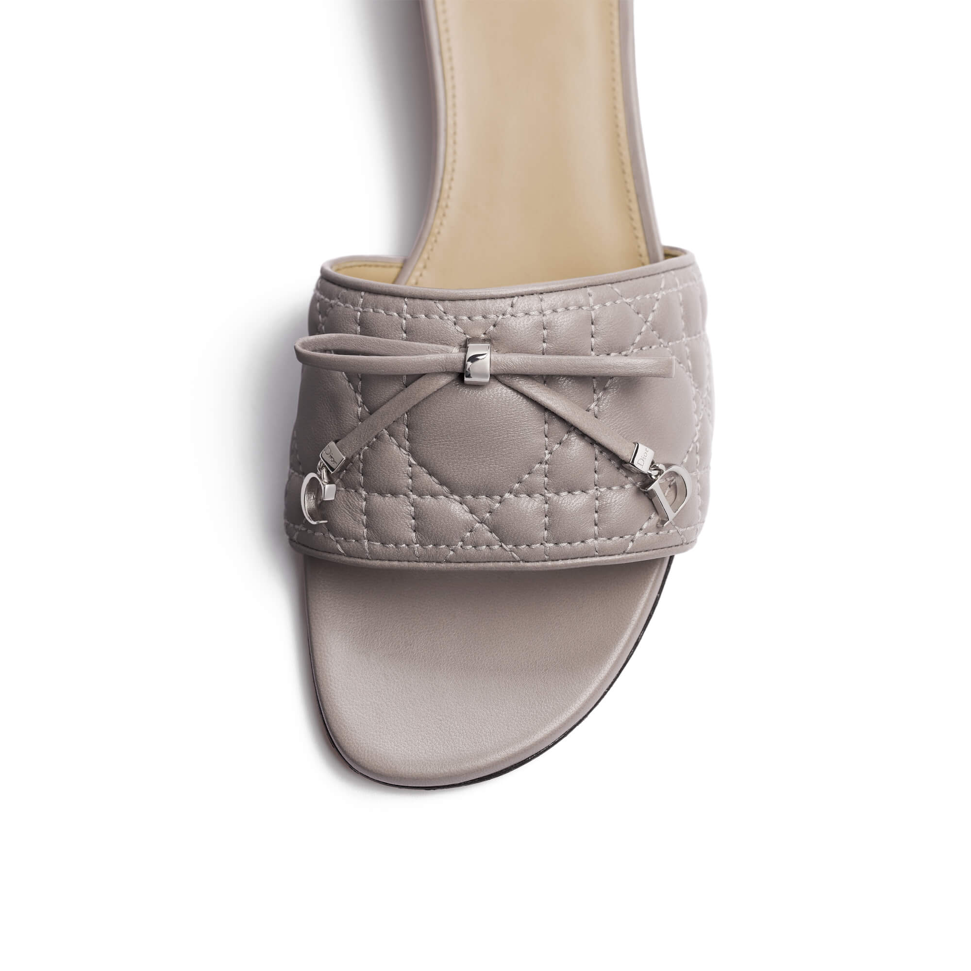Dior Cannage Heeled Slide