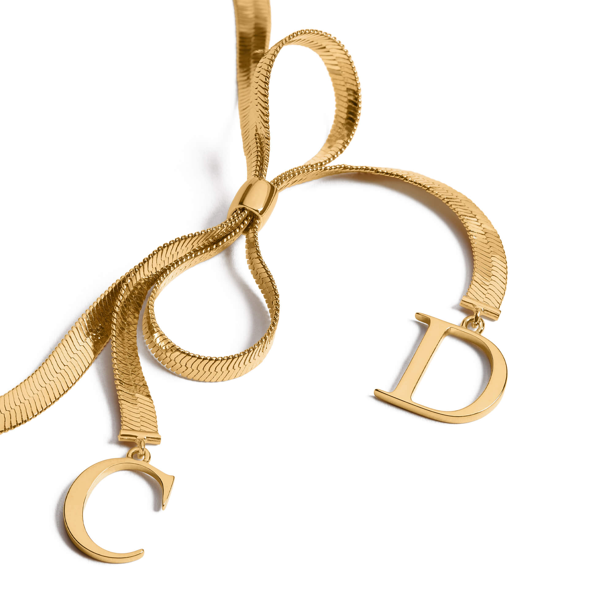Dior CD Ribbon Choker