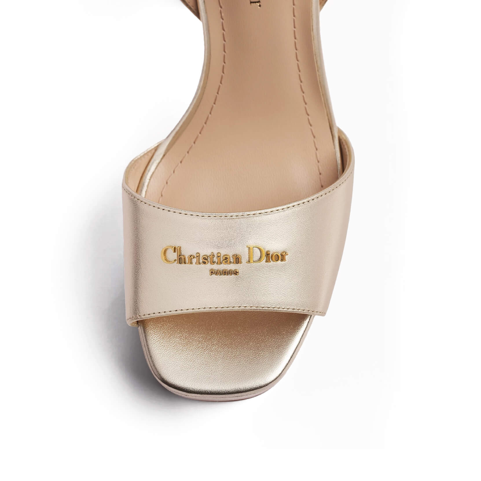Dior Or D-Lane Platform Sandal