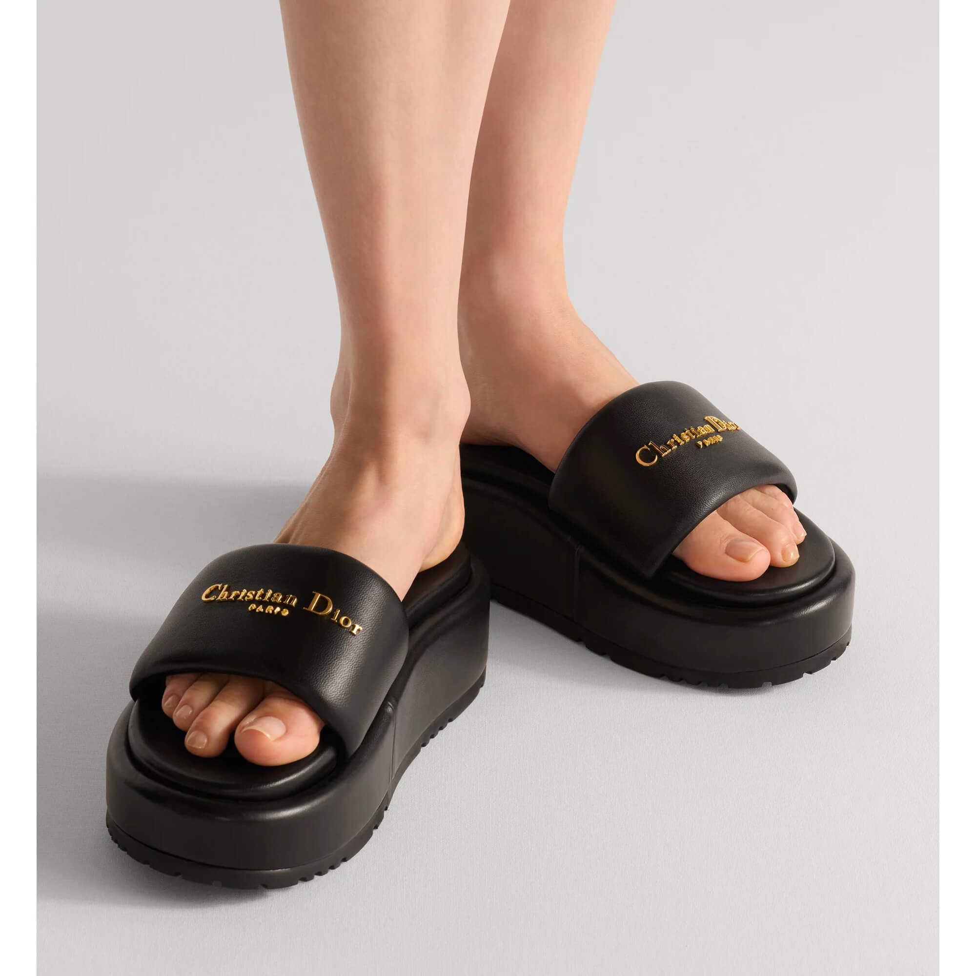 Dior D-Lane Platform Slide