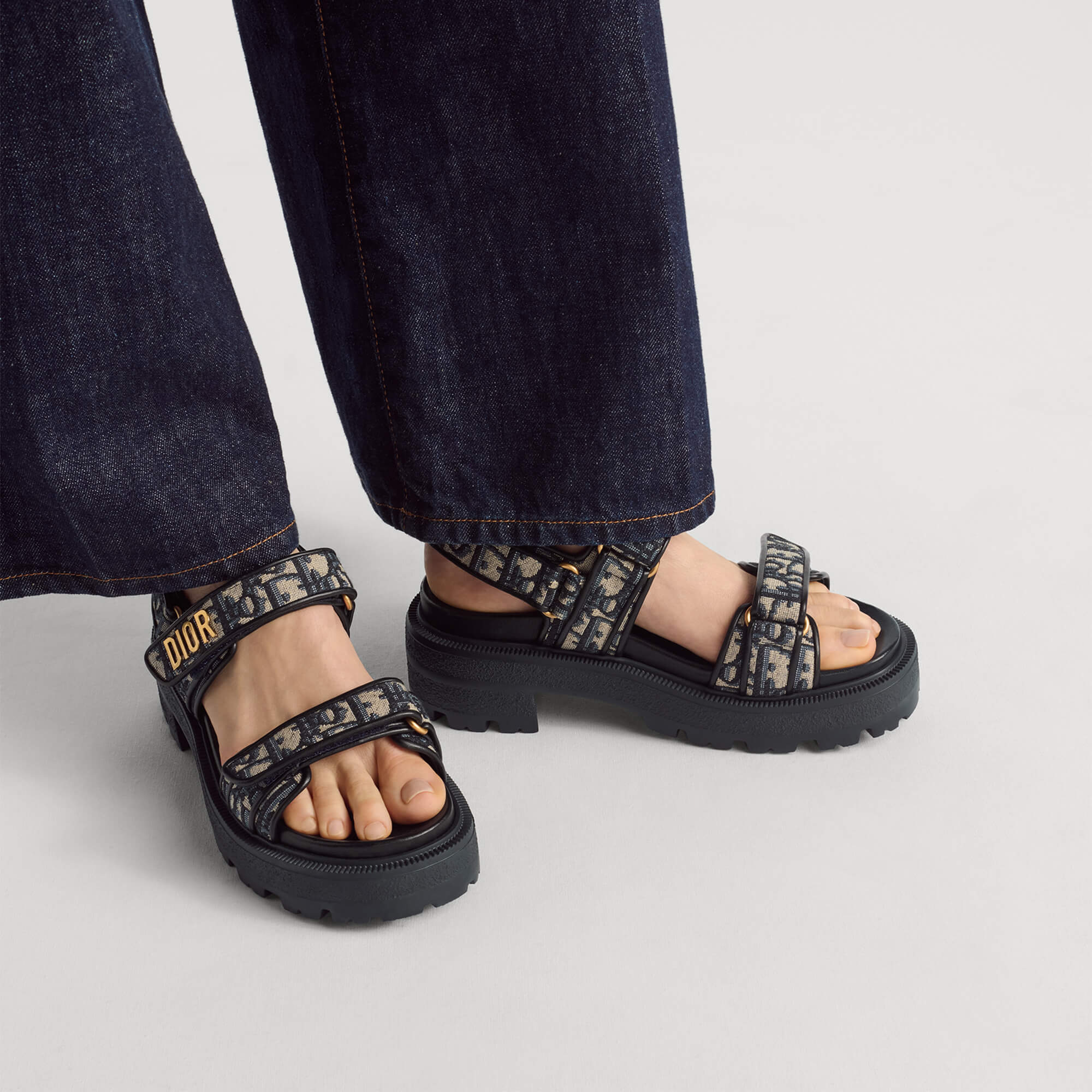 Dior Dioract Platform Sandal