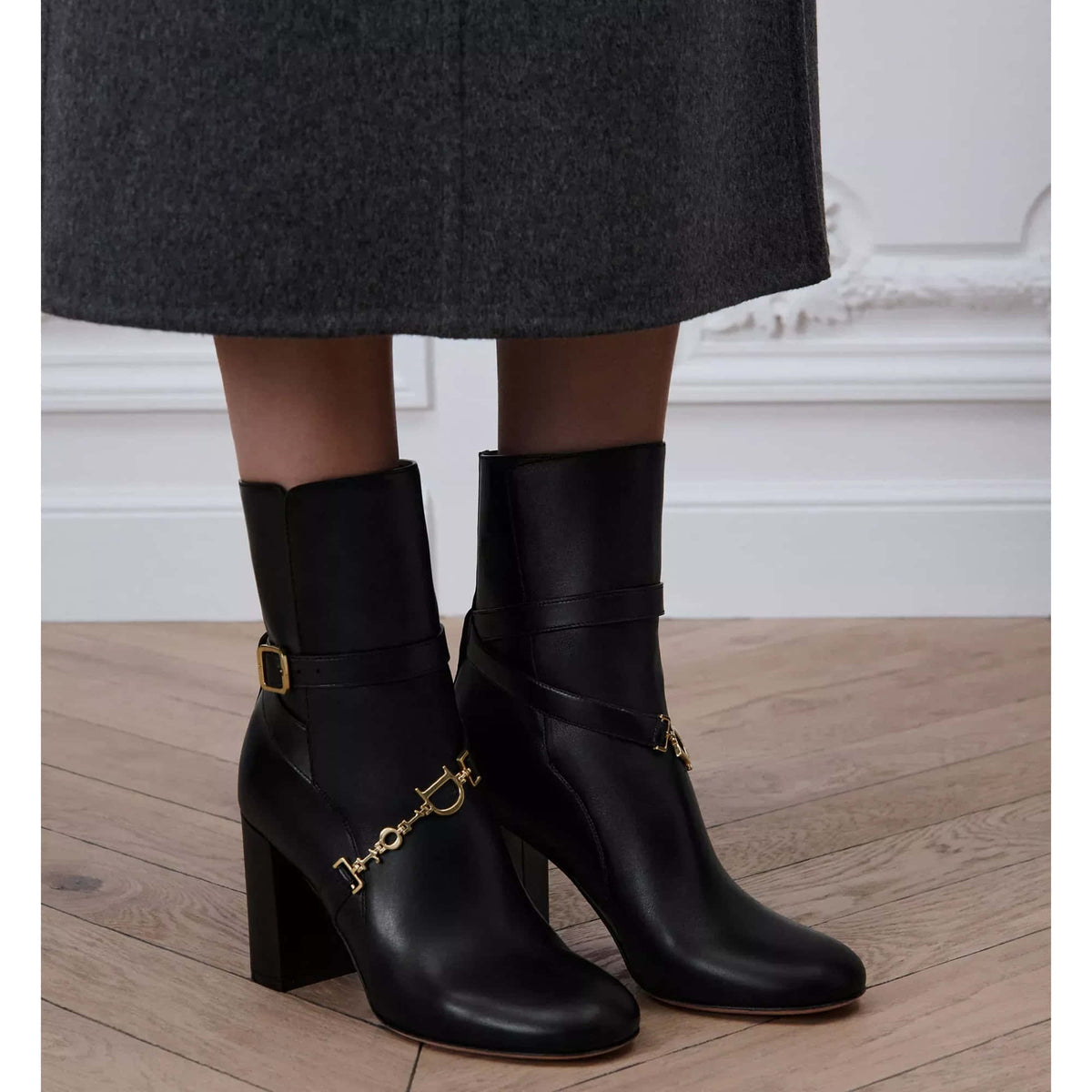 Dior Diorly Heeled Ankle Boot