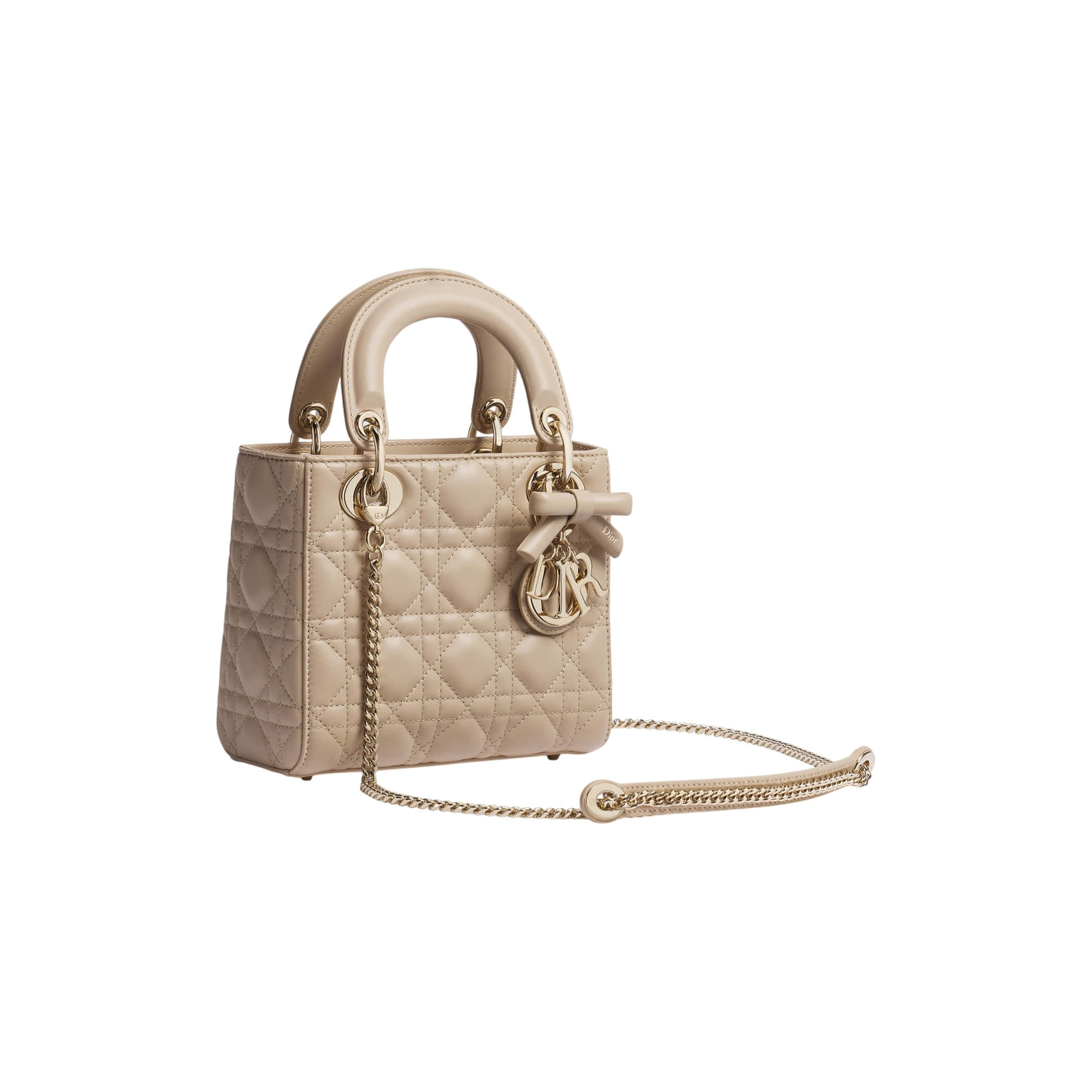 Dior Lady Dior Mini Bag With Chain