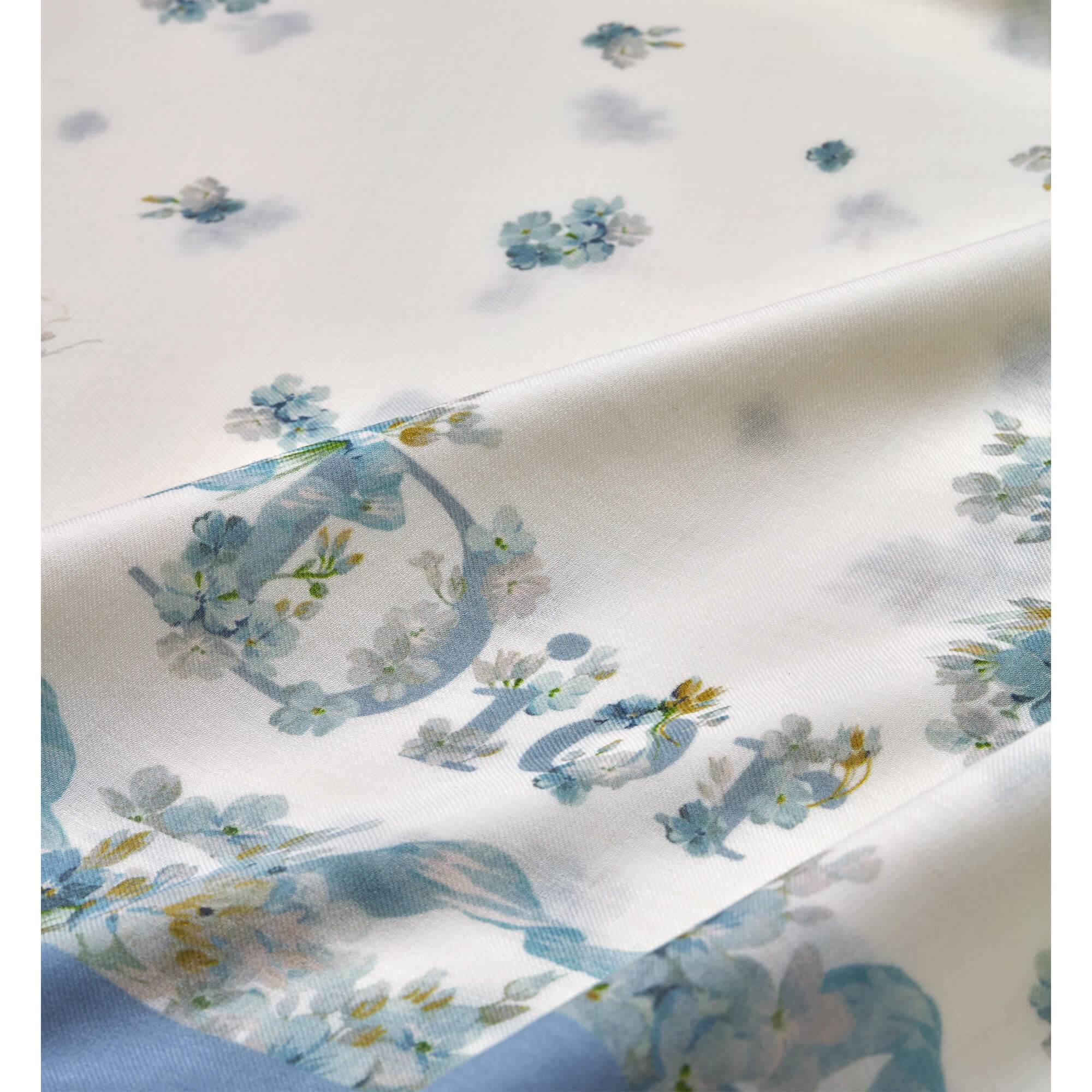 Dior Lilac Bouquet Maxi Stole