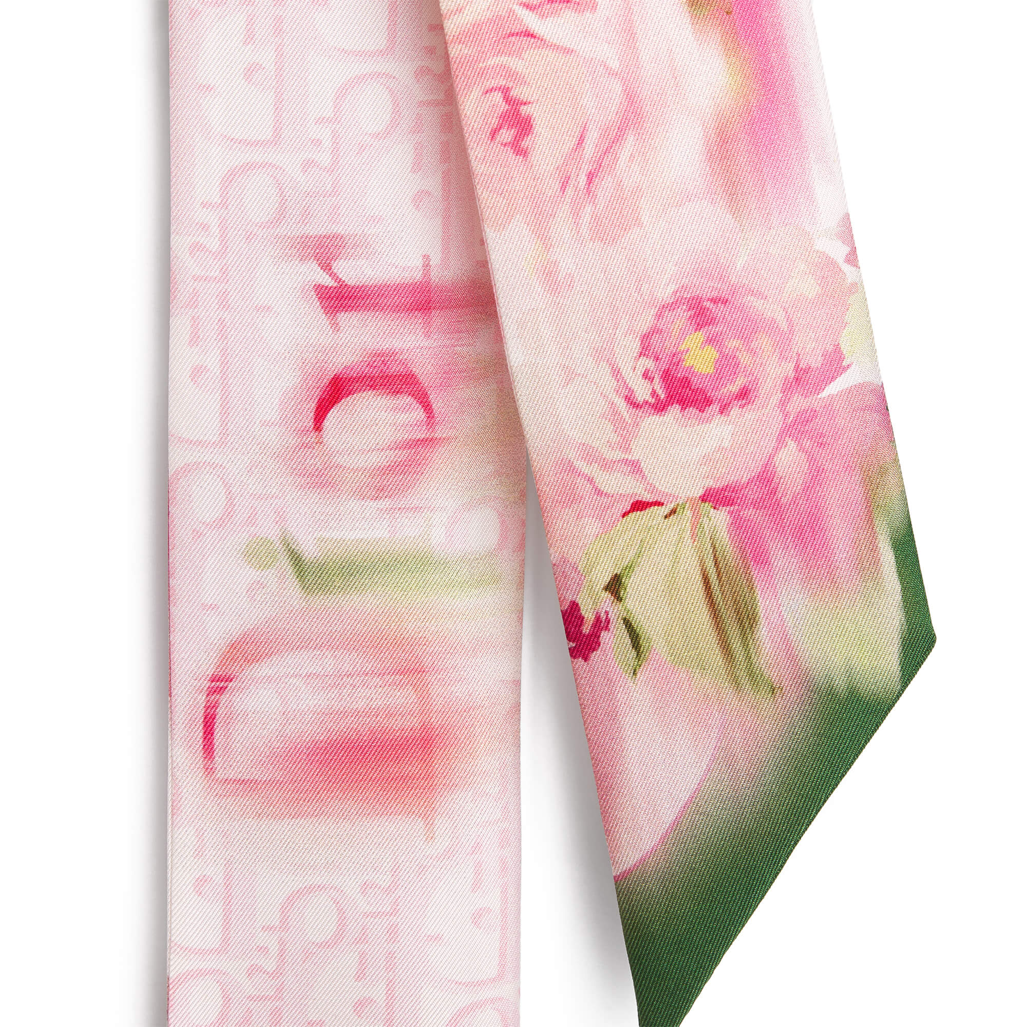 Dior Painted Roses Mitzah Scarf