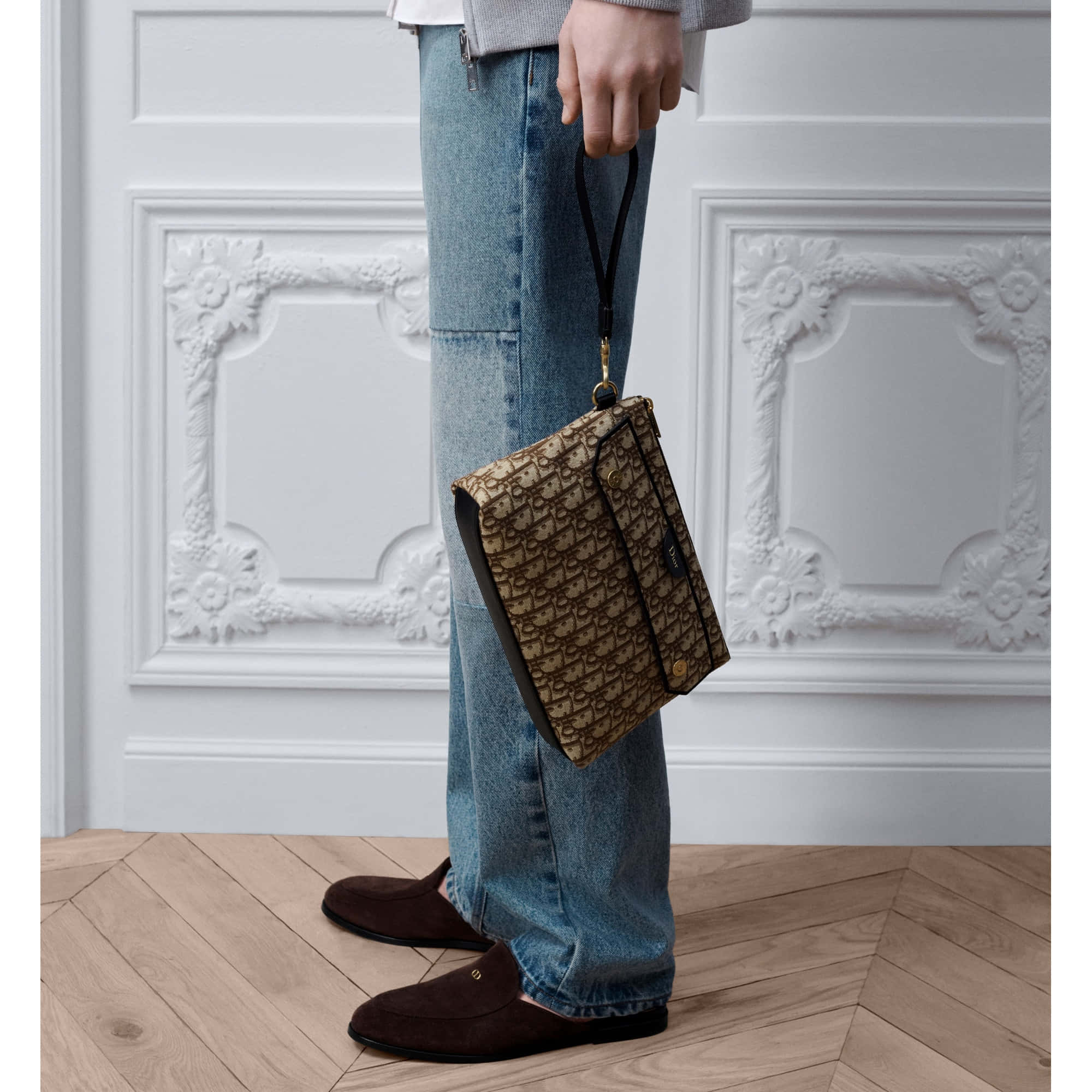 Dior Pocket Dior Jett A5 Triangle Pouch