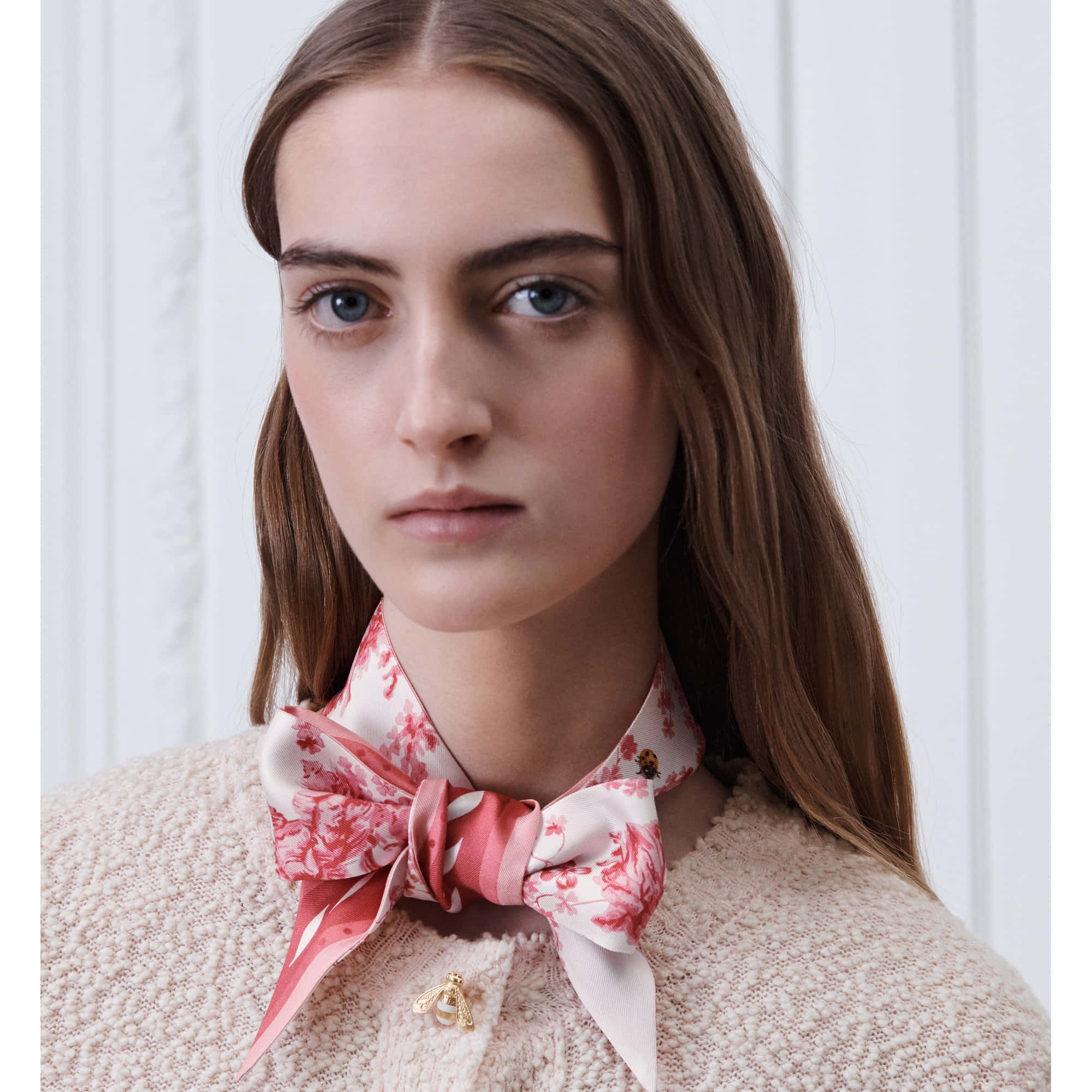 Dior Toile De Jouy Clover Mitzah Scarf