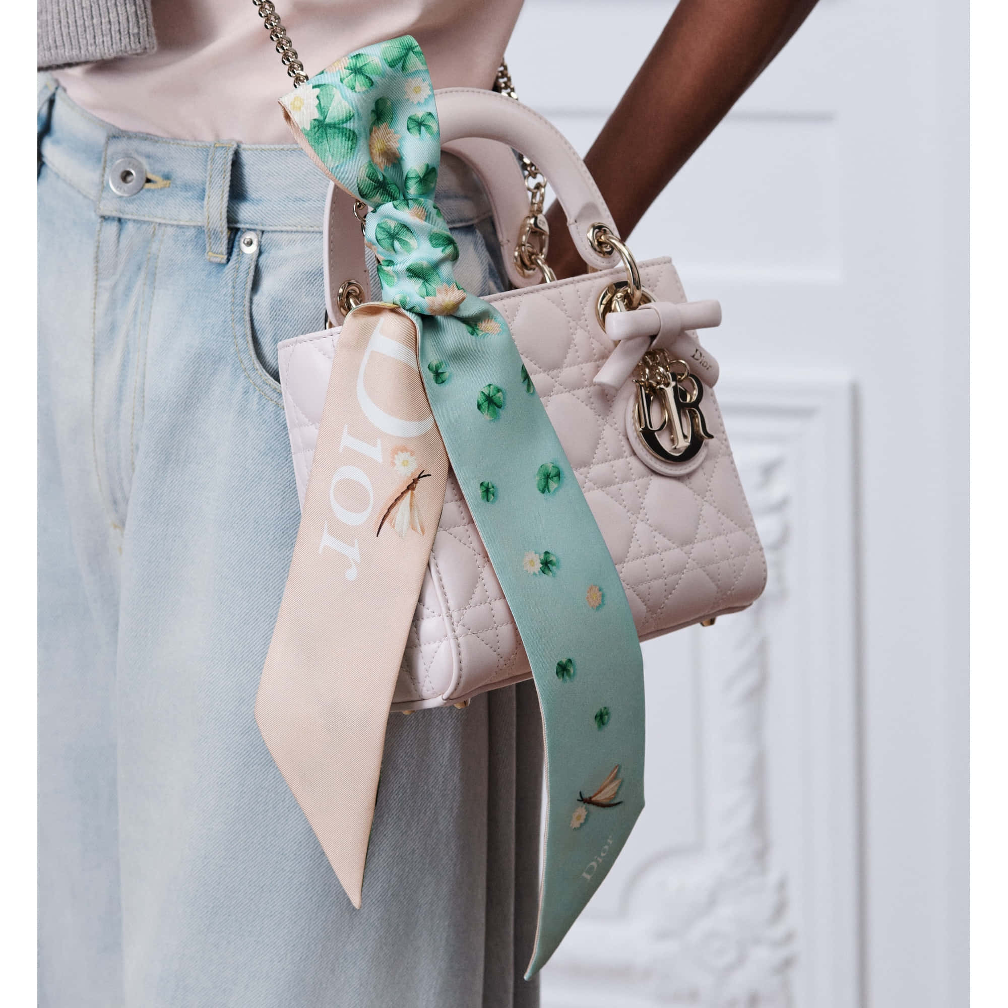 Dior Water Lily Mitzah Scarf