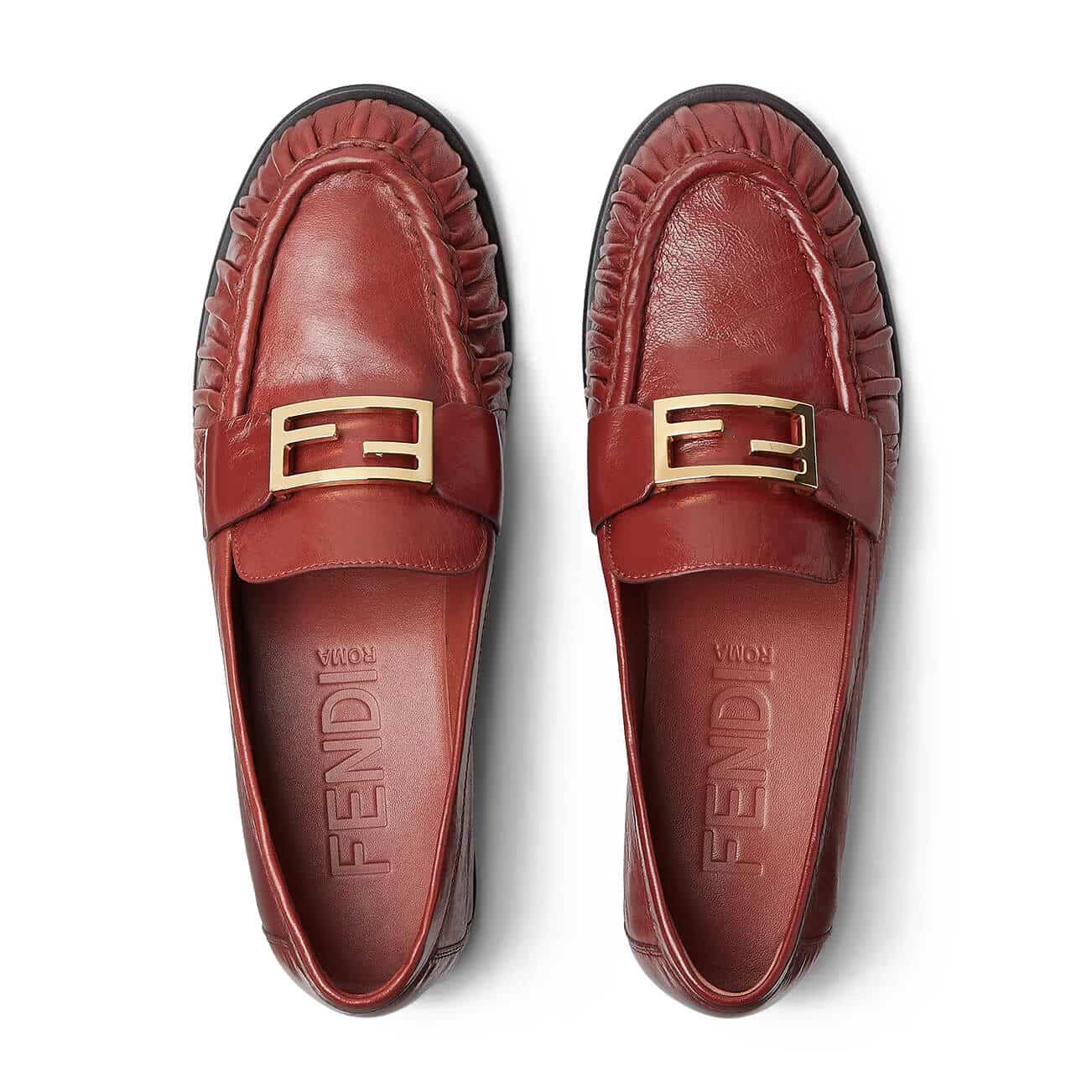 Fendi Baguette Loafers