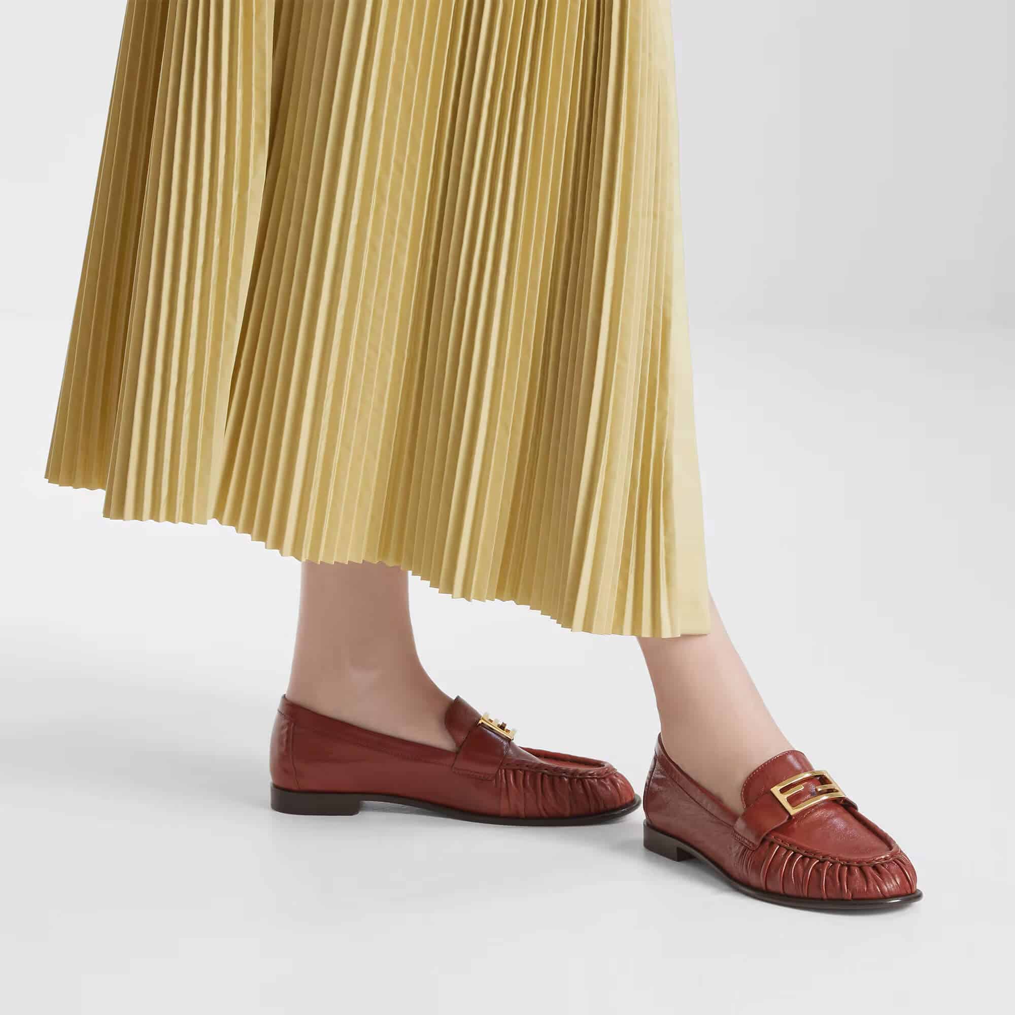 Fendi Baguette Loafers